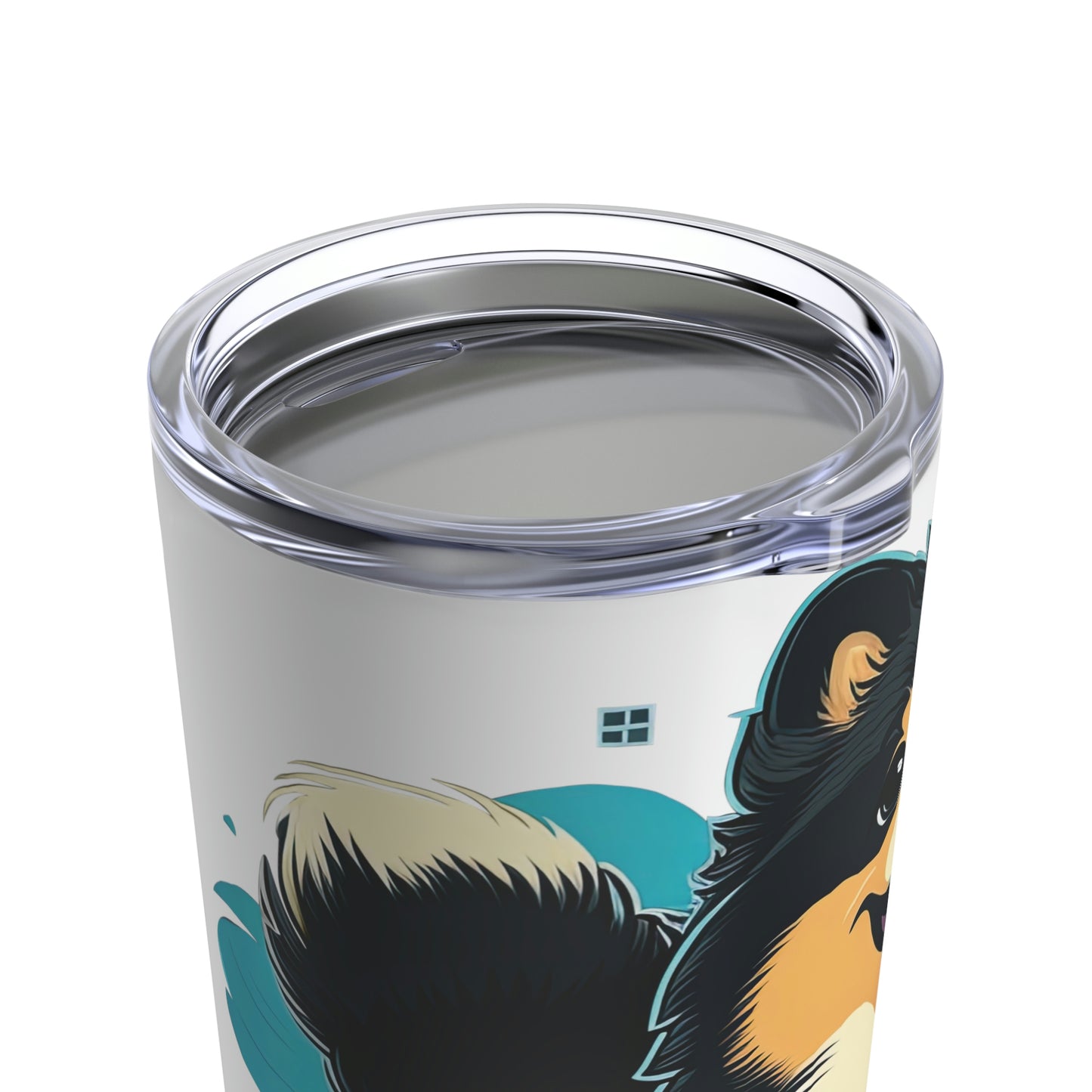 Finnish Lapphund - Cartoon #2 - Tumbler