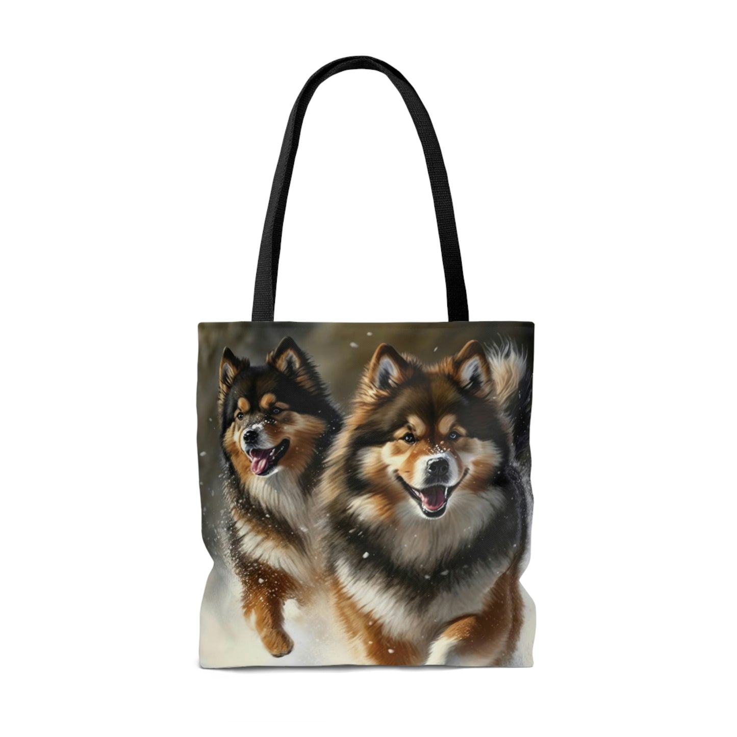 Finnish Lapphund - Snowy #1 - Tote Bag