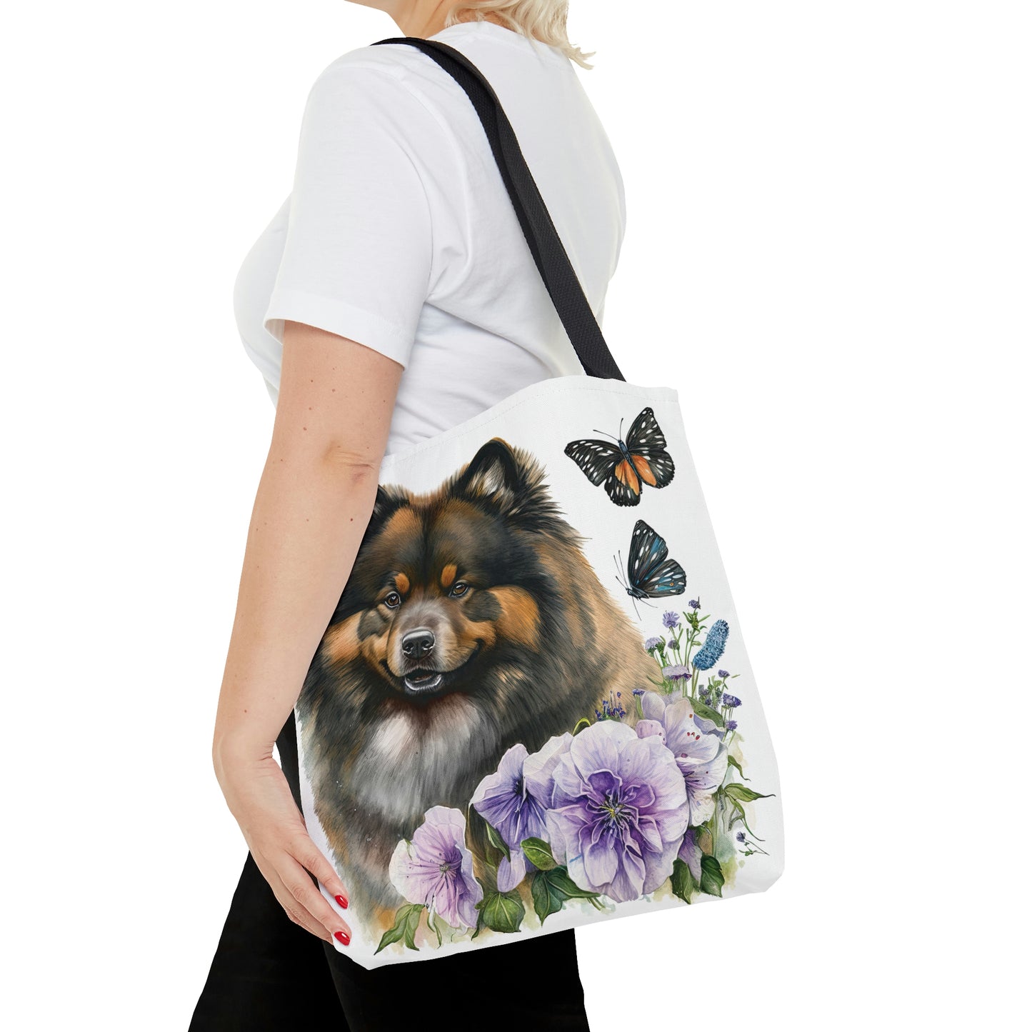 Finnish Lapphund - Spring #8 - Tote Bag