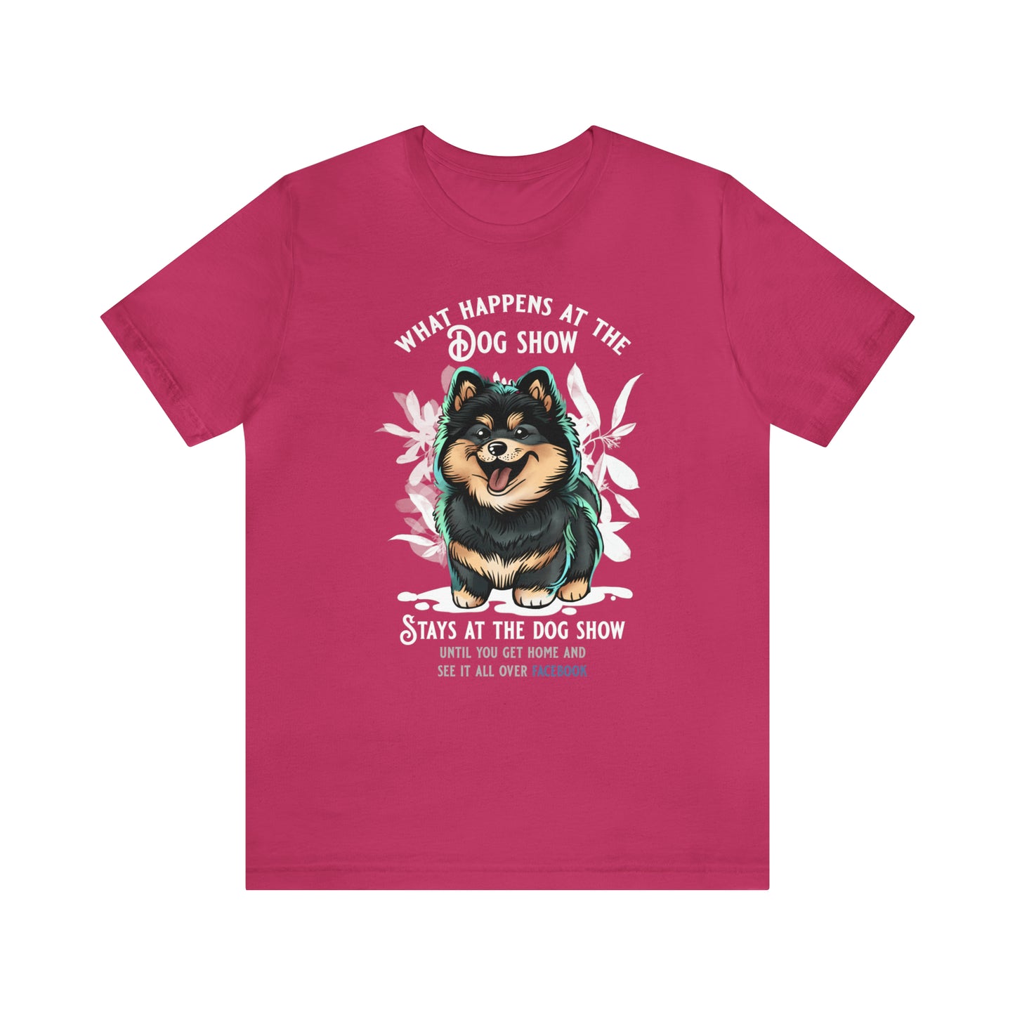 Finnish Lapphund - Stays at the Dog Show - T-Shirt