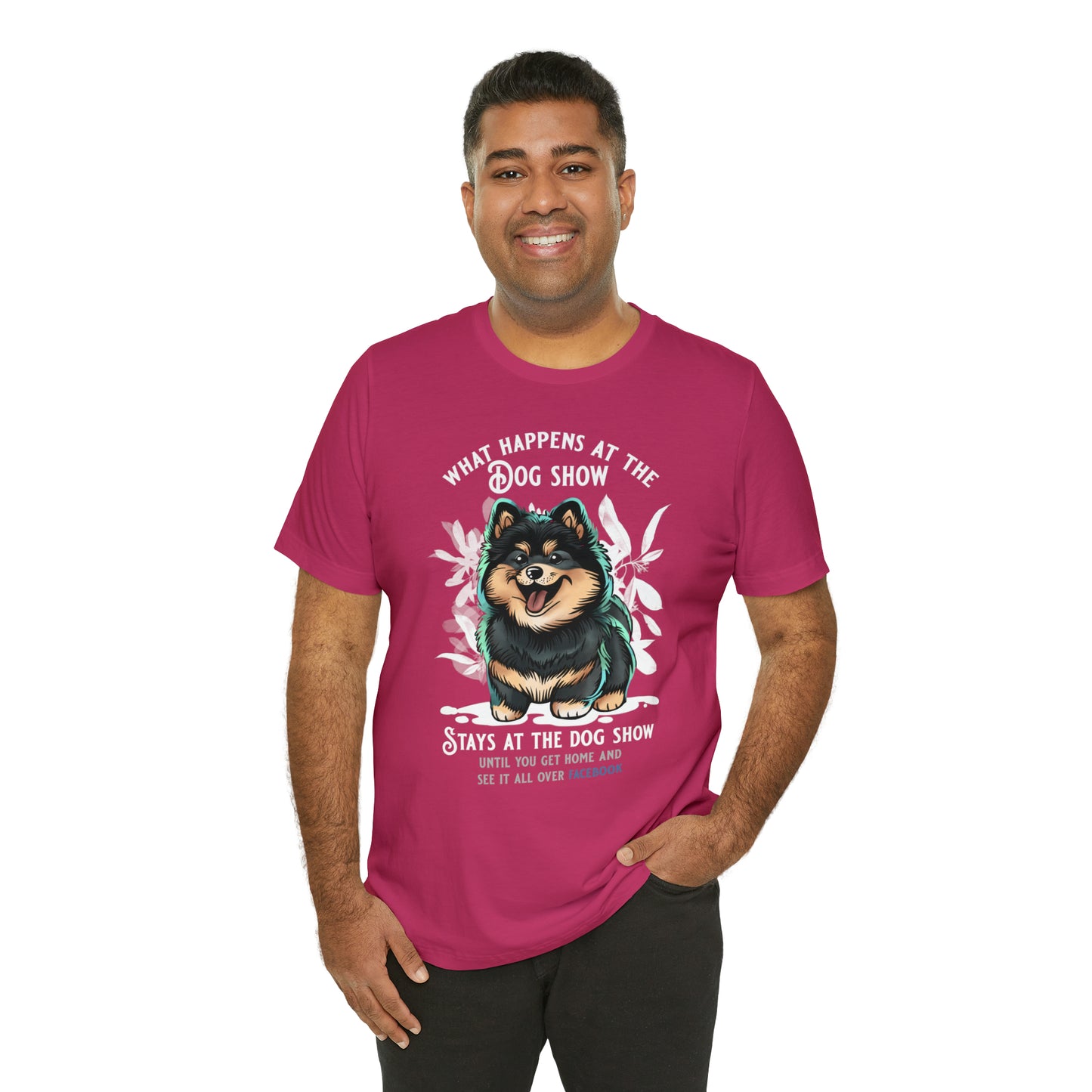 Finnish Lapphund - Stays at the Dog Show - T-Shirt