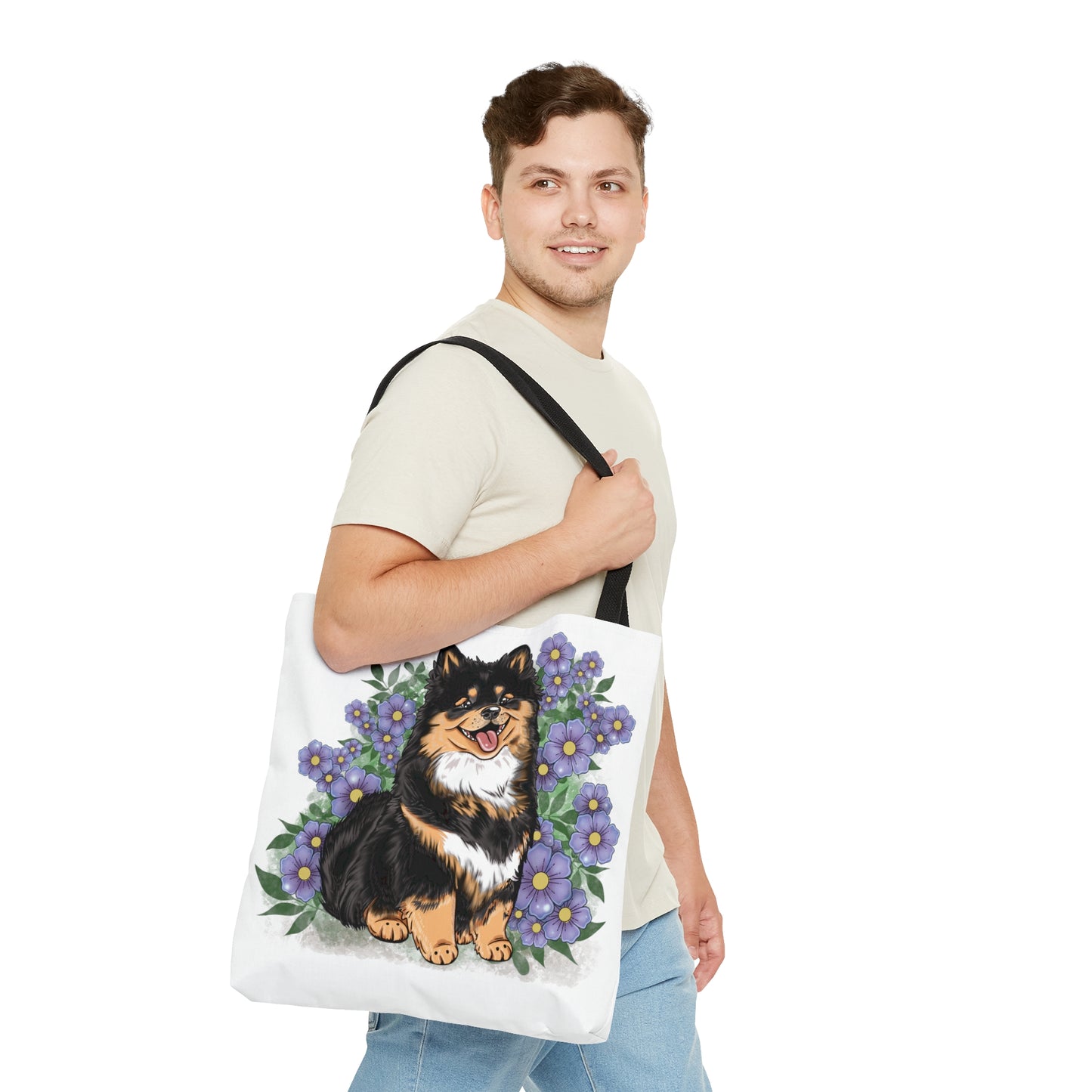 Finnish Lapphund - Spring #9 - Tote Bag