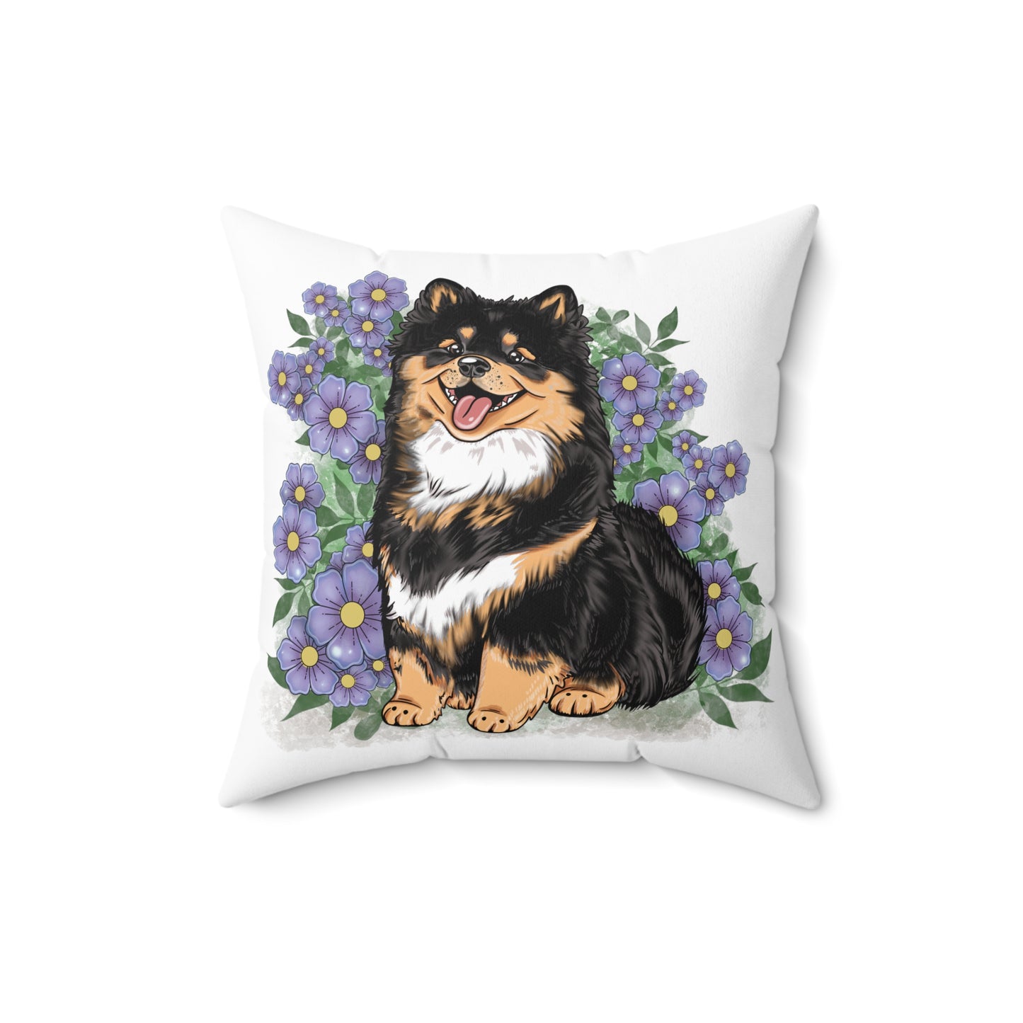 Finnish Lapphund - Spring #9 - Pillow