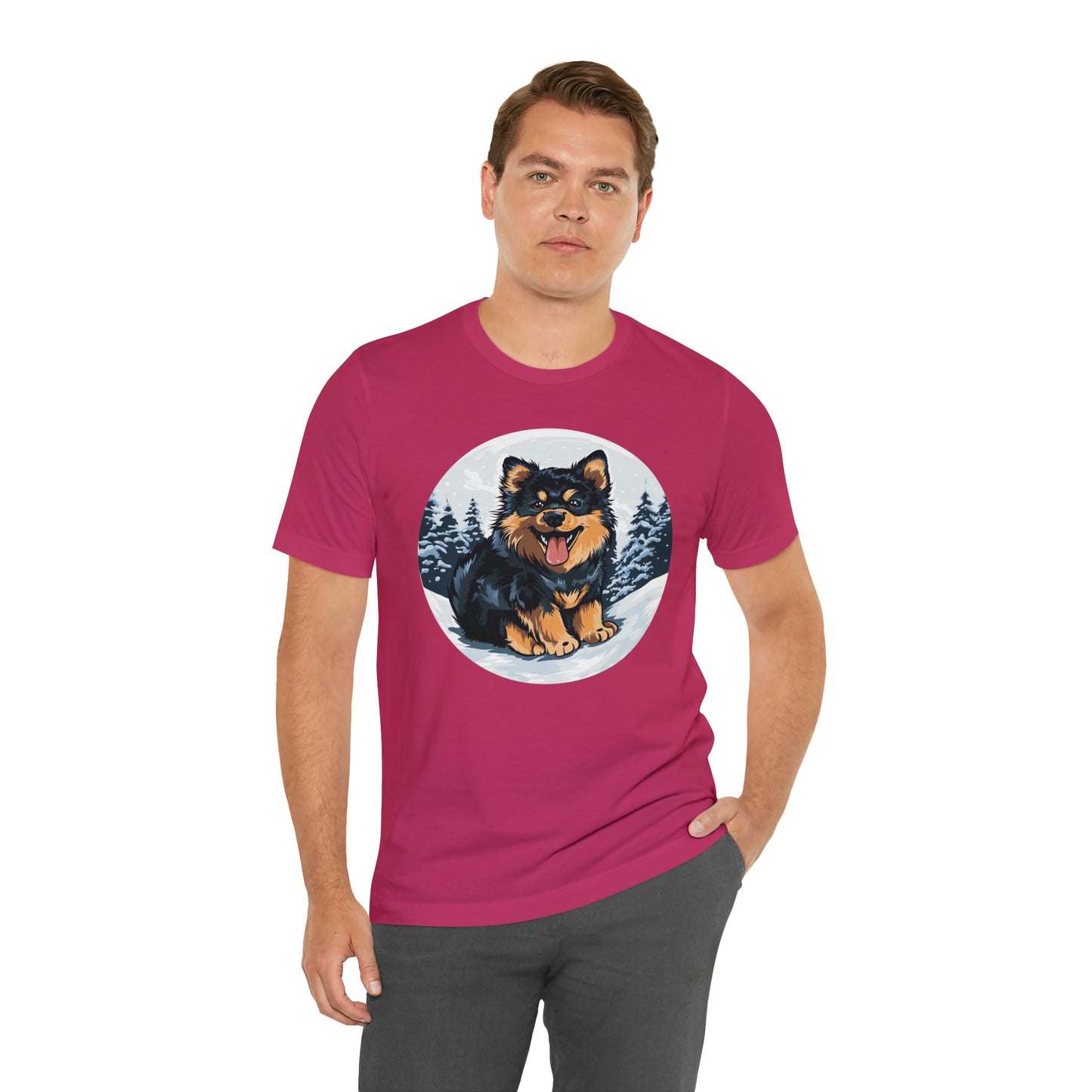Finnish Lapphund - Snowy #5 - T-Shirt