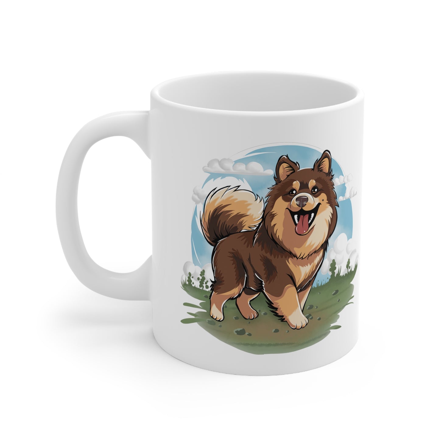 Finnish Lapphund - Field #2 - Mug