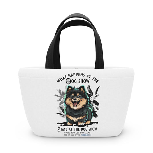 Finnish Lapphund - Stays at the Dog Show - Lunch Bag