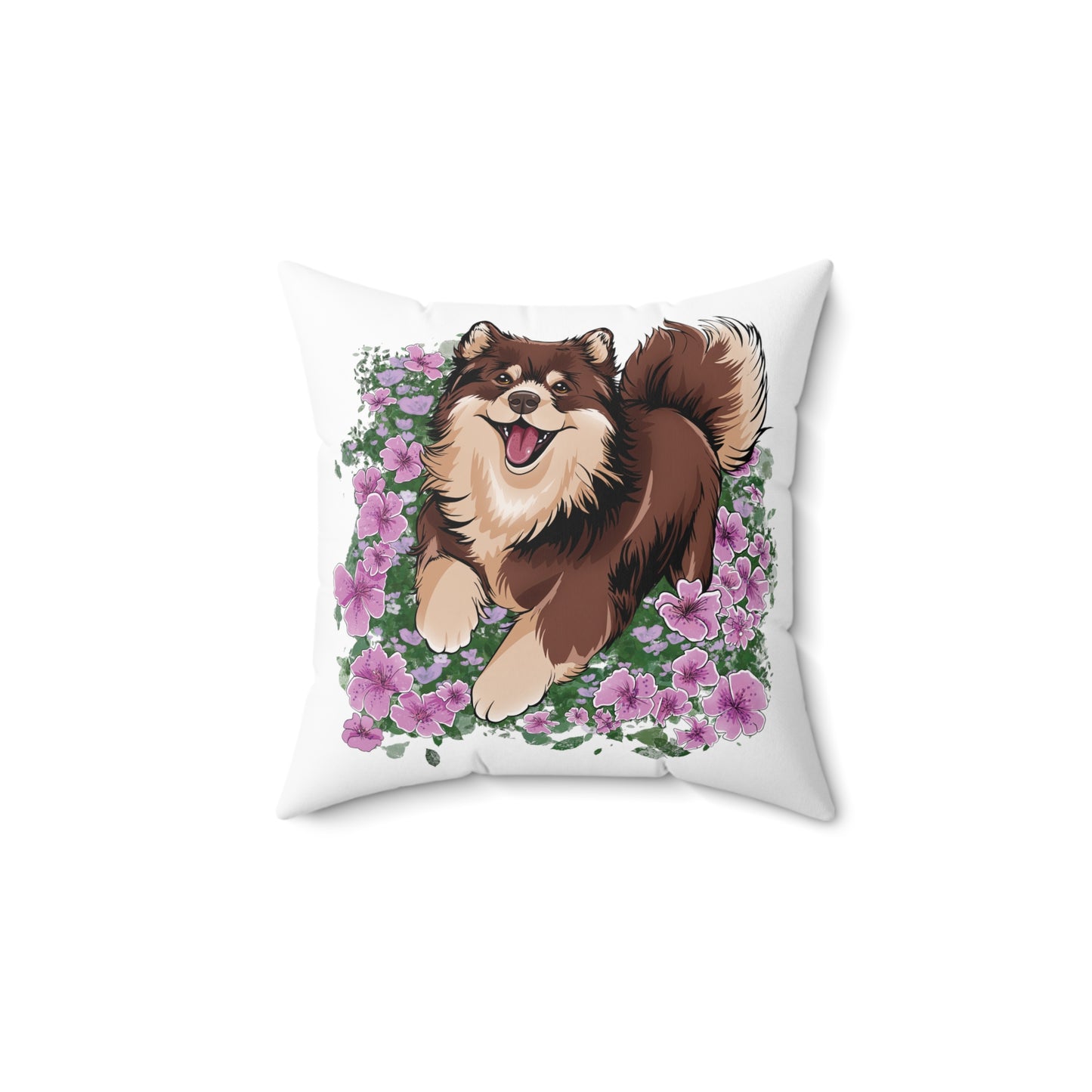 Finnish Lapphund - Spring #10 - Pillow