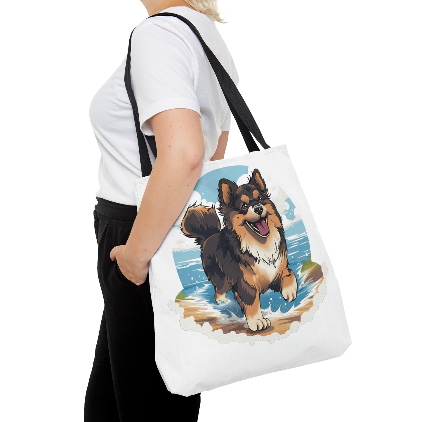 Finnish Lapphund - Beach Party #2 - Tote Bag