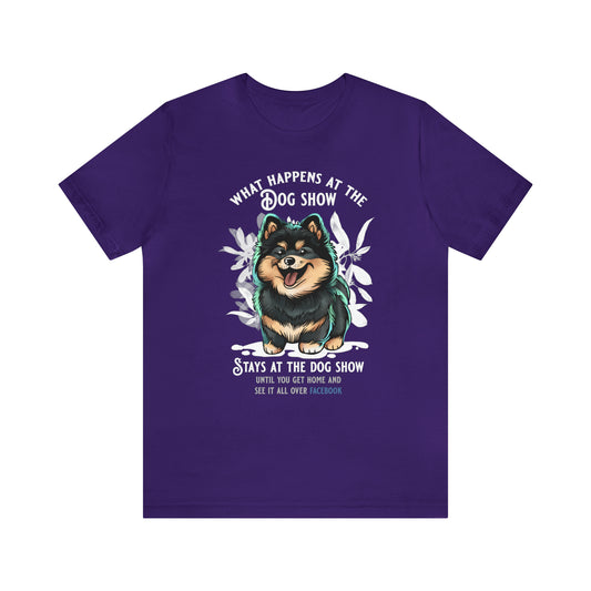 Finnish Lapphund - Stays at the Dog Show - T-Shirt