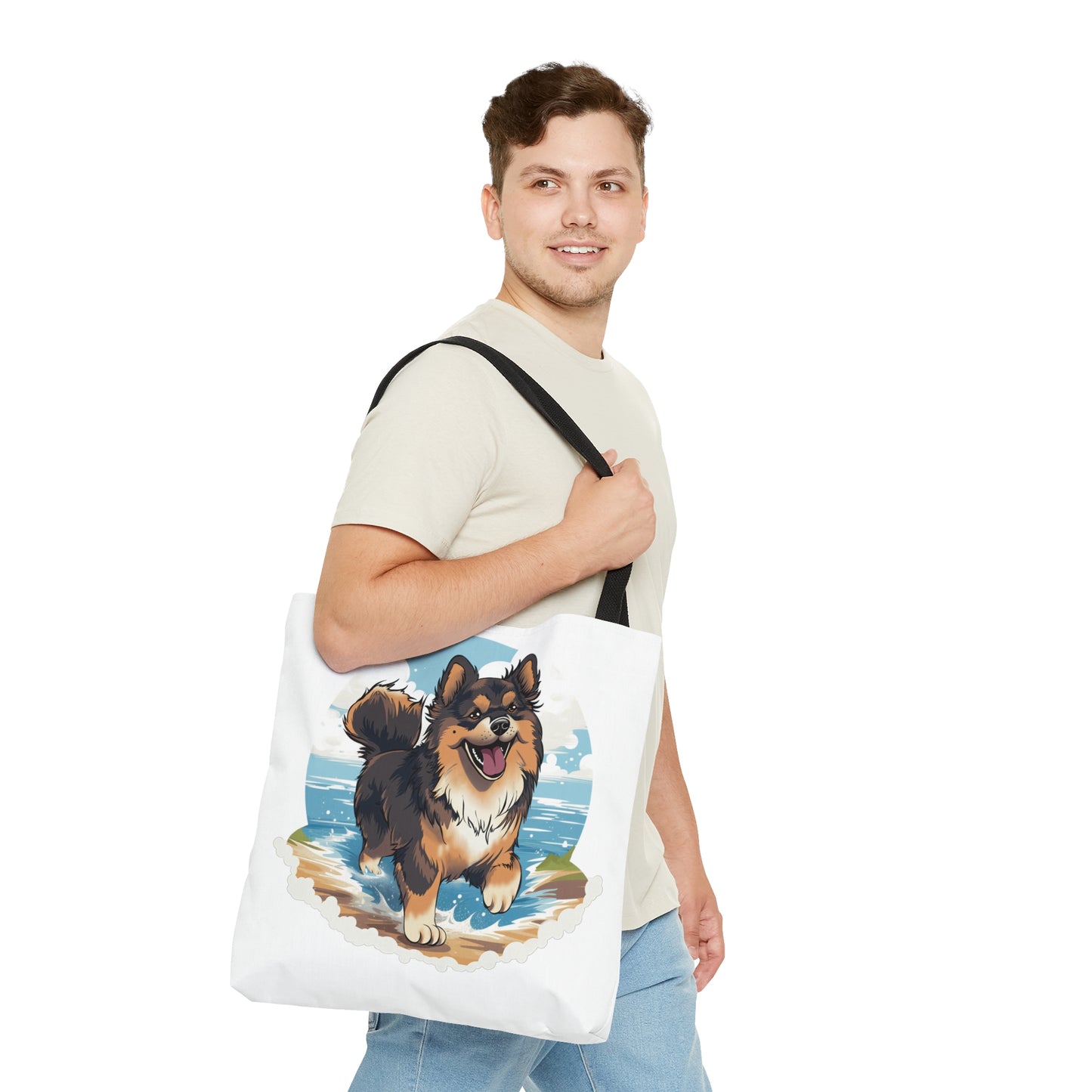 Finnish Lapphund - Beach Party #2 - Tote Bag