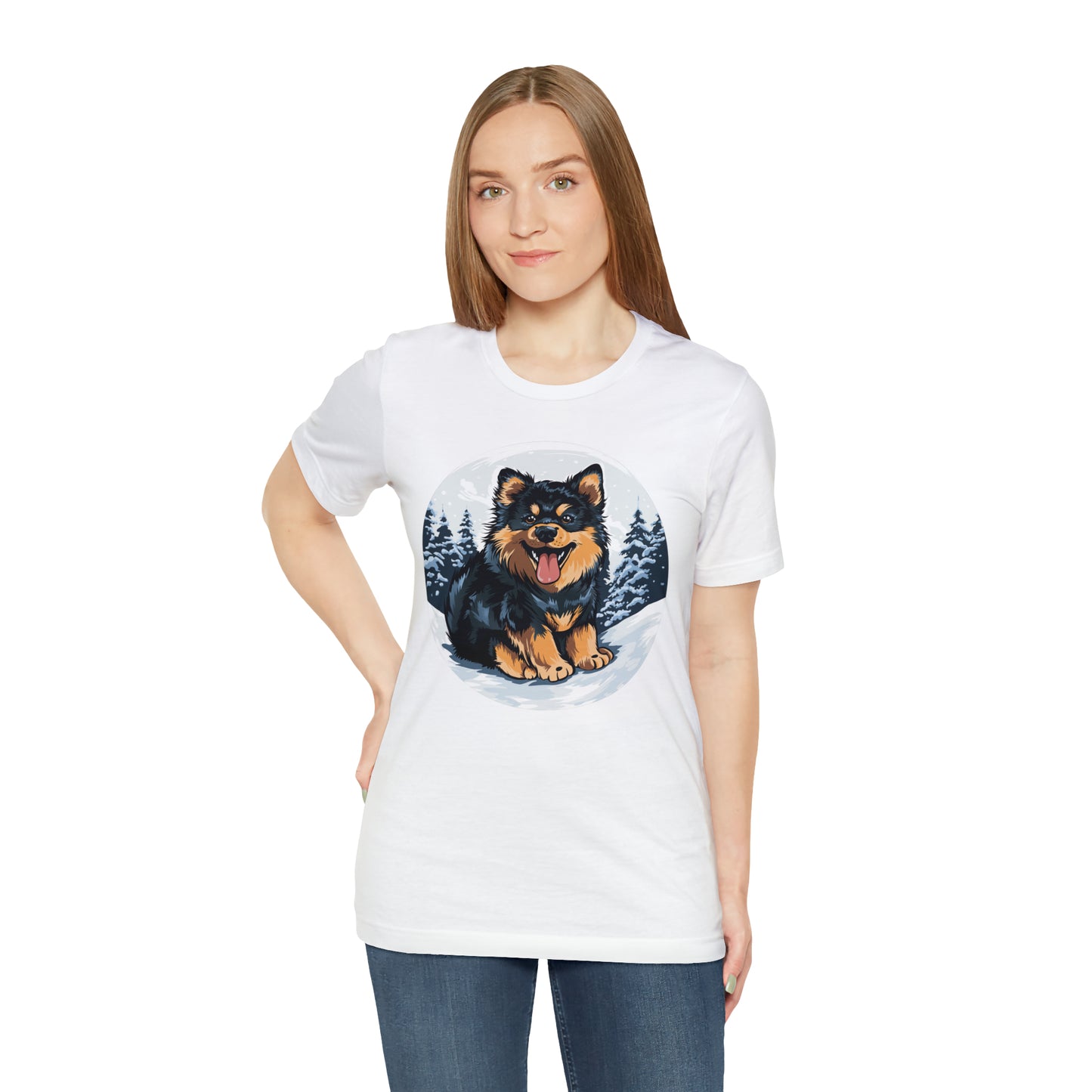 Finnish Lapphund - Snowy #5 - T-Shirt