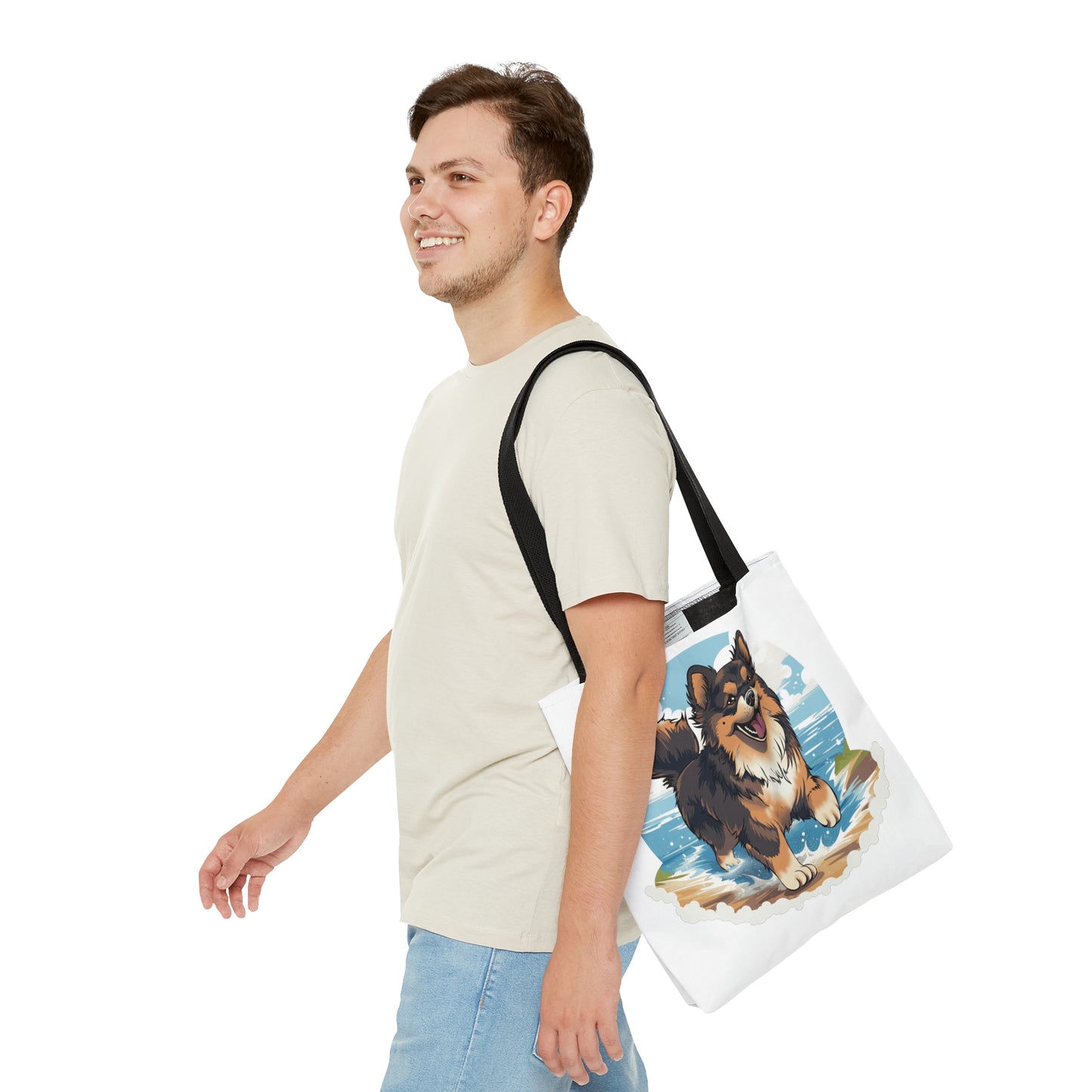 Finnish Lapphund - Beach Party #2 - Tote Bag