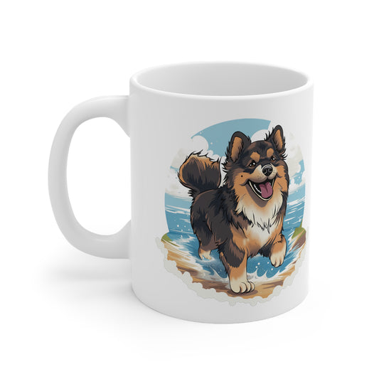 Finnish Lapphund - Beach Party #2 - Mug