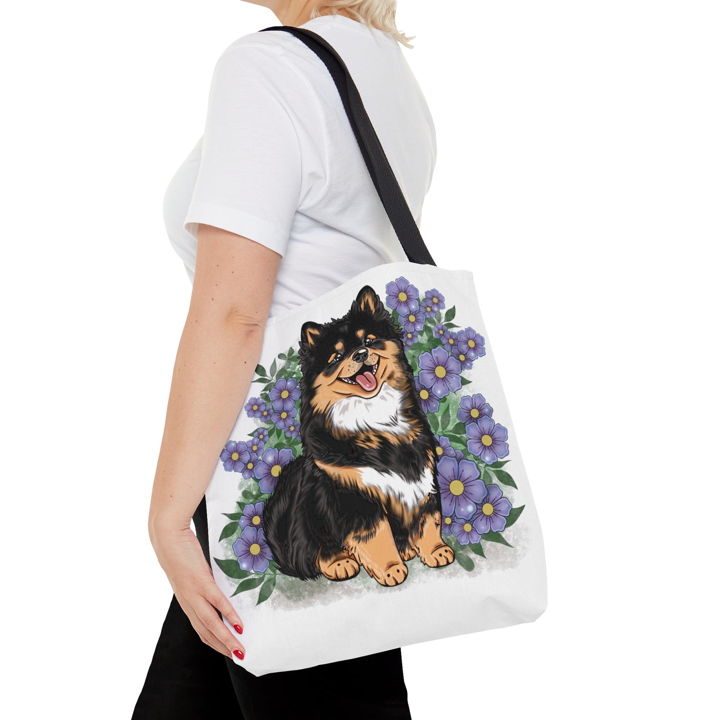 Finnish Lapphund - Spring #9 - Tote Bag