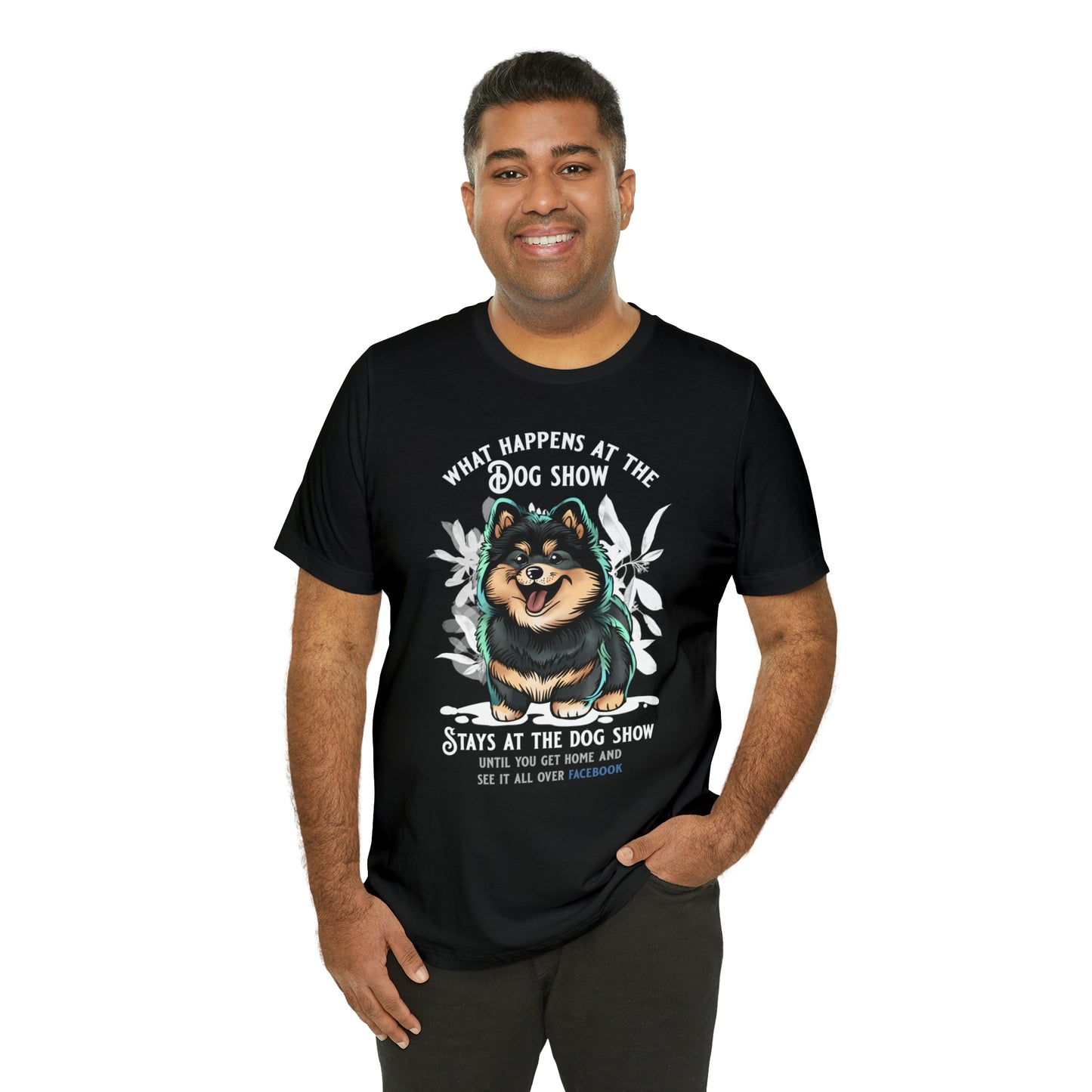 Finnish Lapphund - Stays at the Dog Show - T-Shirt