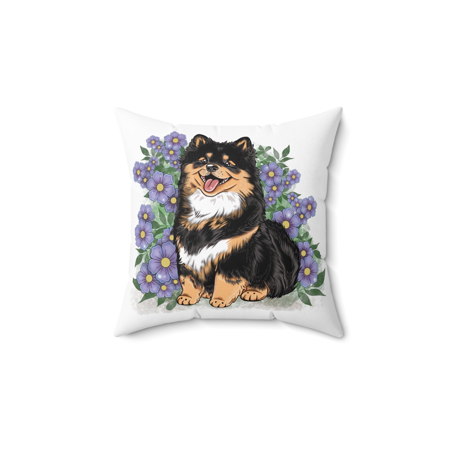 Finnish Lapphund - Spring #9 - Pillow