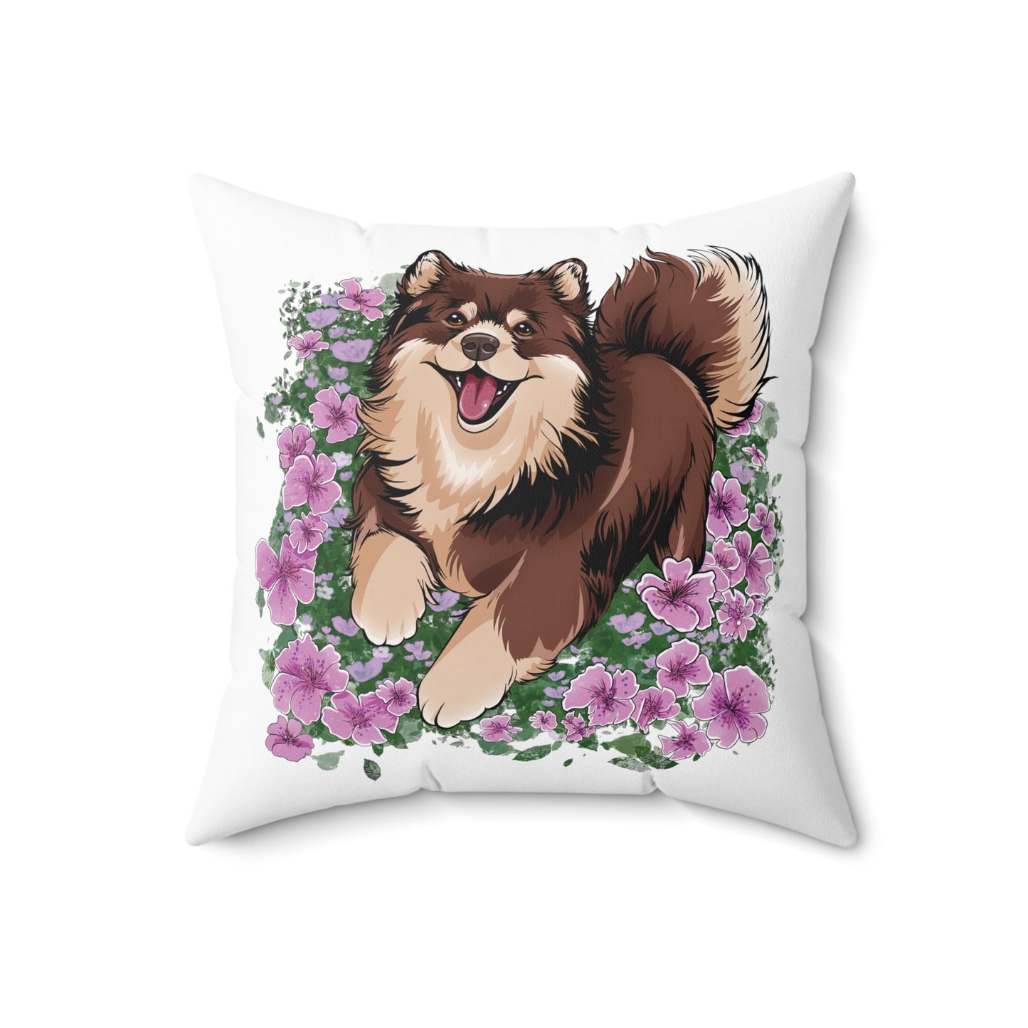 Finnish Lapphund - Spring #10 - Pillow