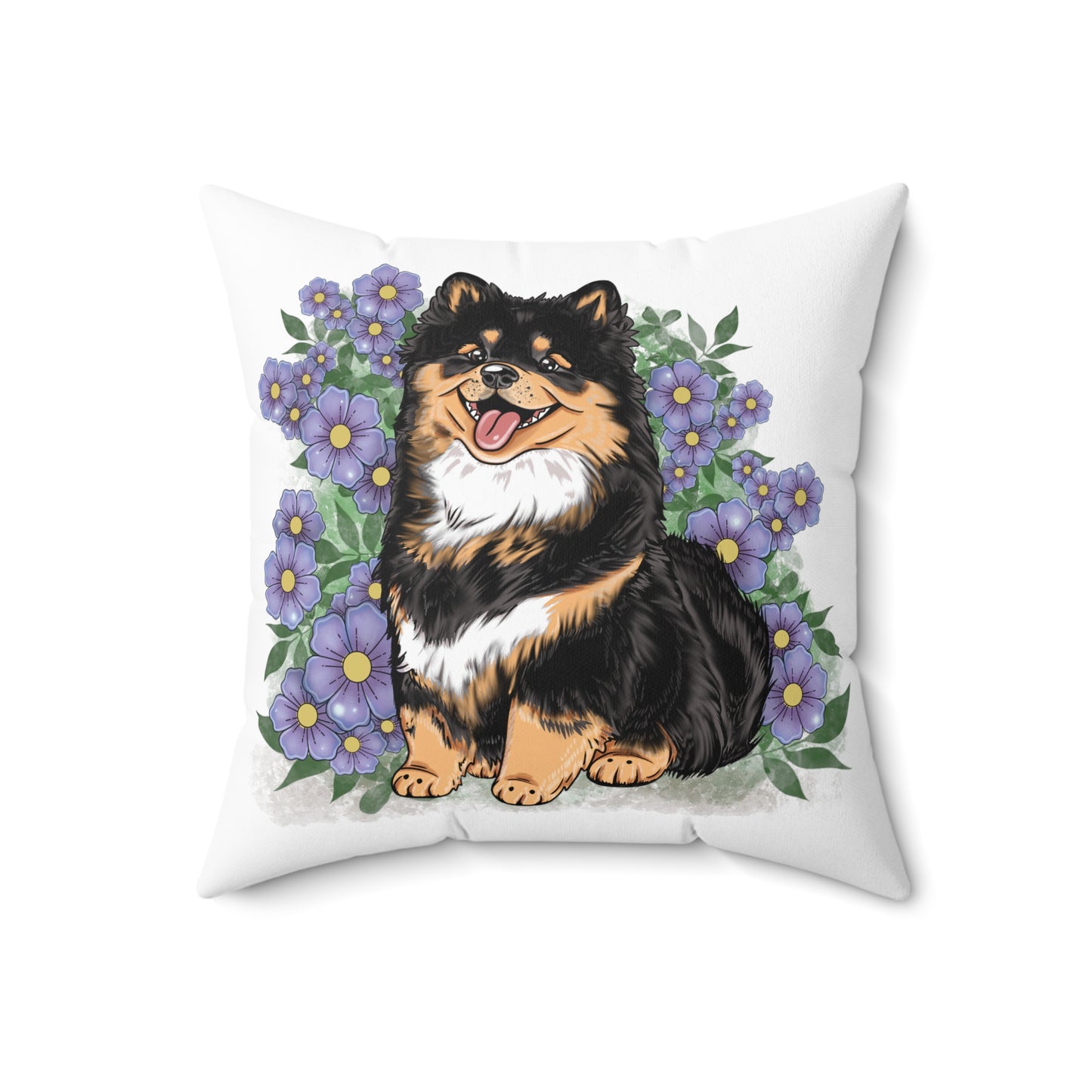 Finnish Lapphund - Spring #9 - Pillow