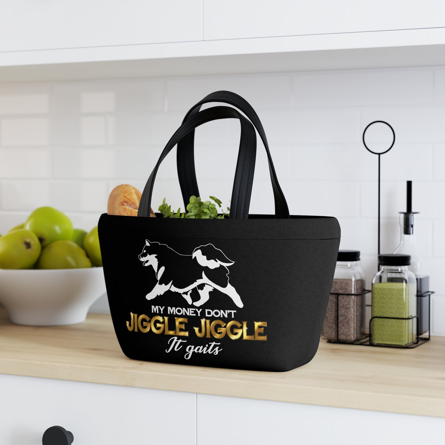 Finnish Lapphund - Jiggle Jiggle - Lunch Bag