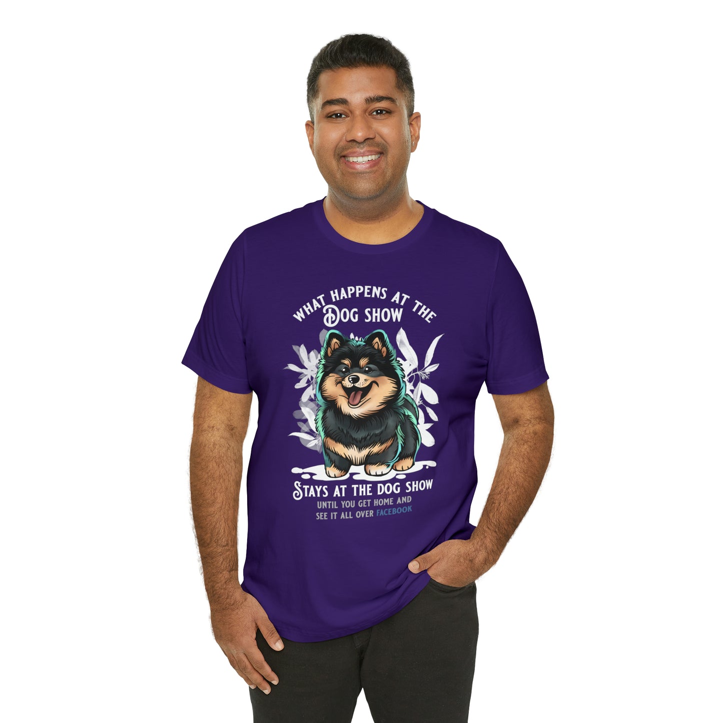 Finnish Lapphund - Stays at the Dog Show - T-Shirt