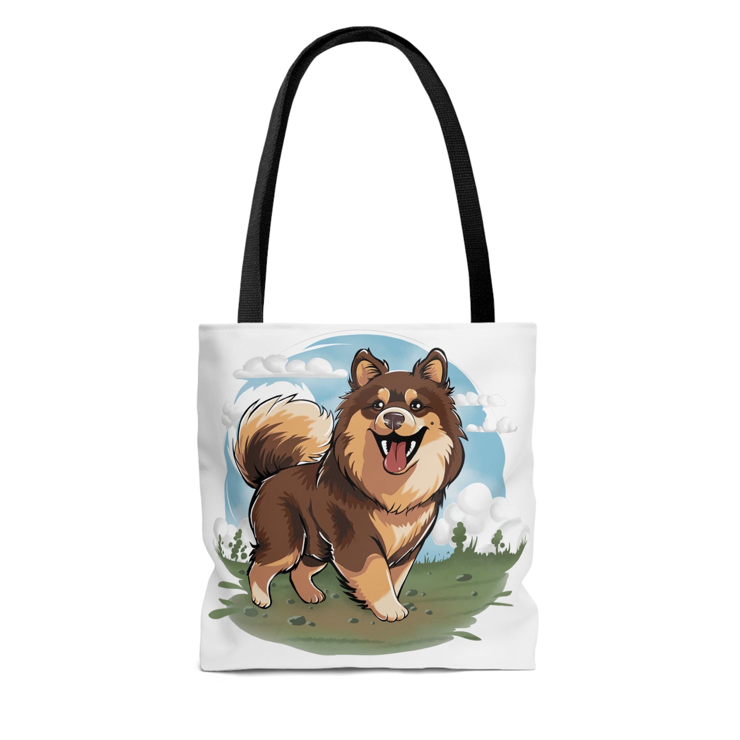 Finnish Lapphund - Field #2 - Tote Bag