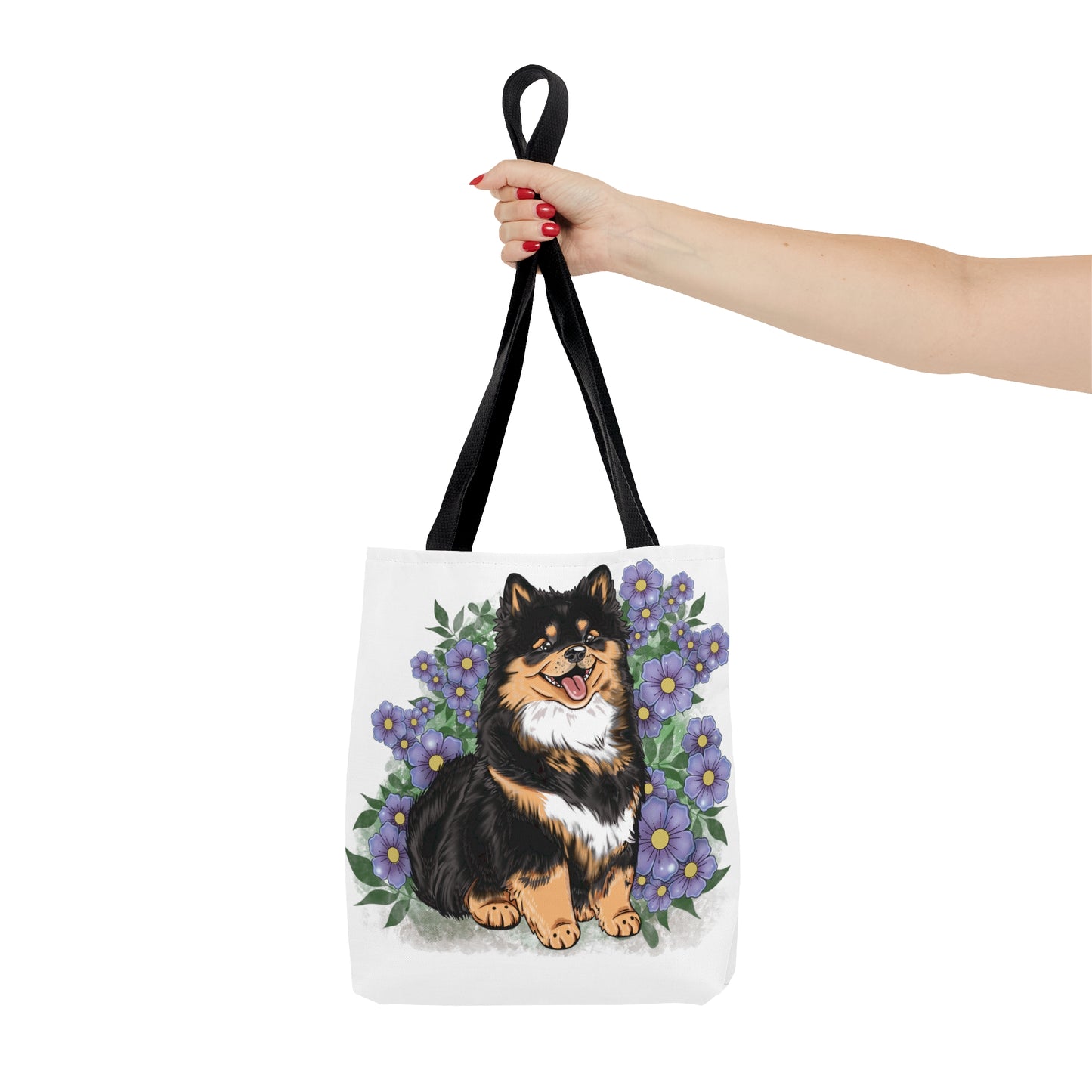 Finnish Lapphund - Spring #9 - Tote Bag