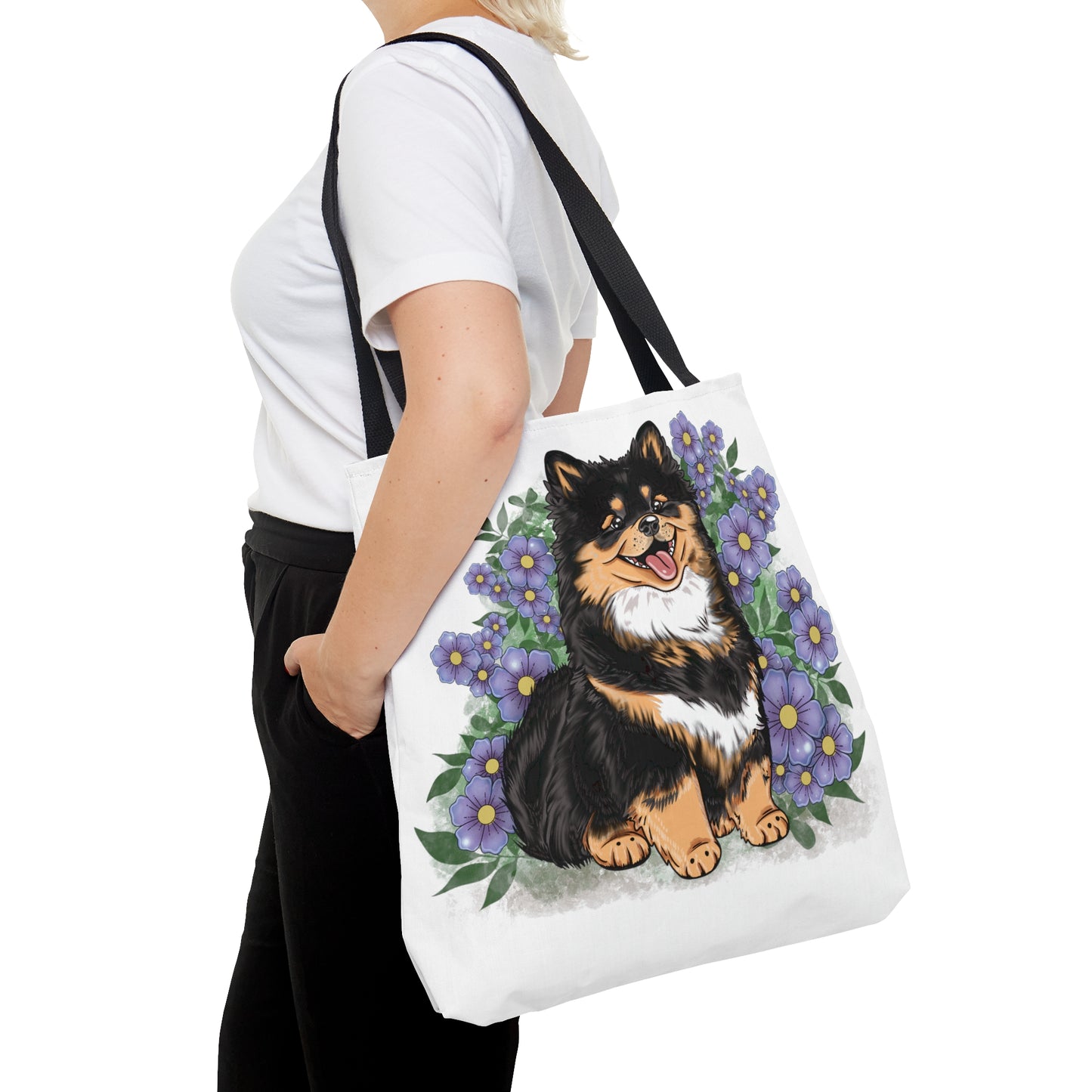 Finnish Lapphund - Spring #9 - Tote Bag