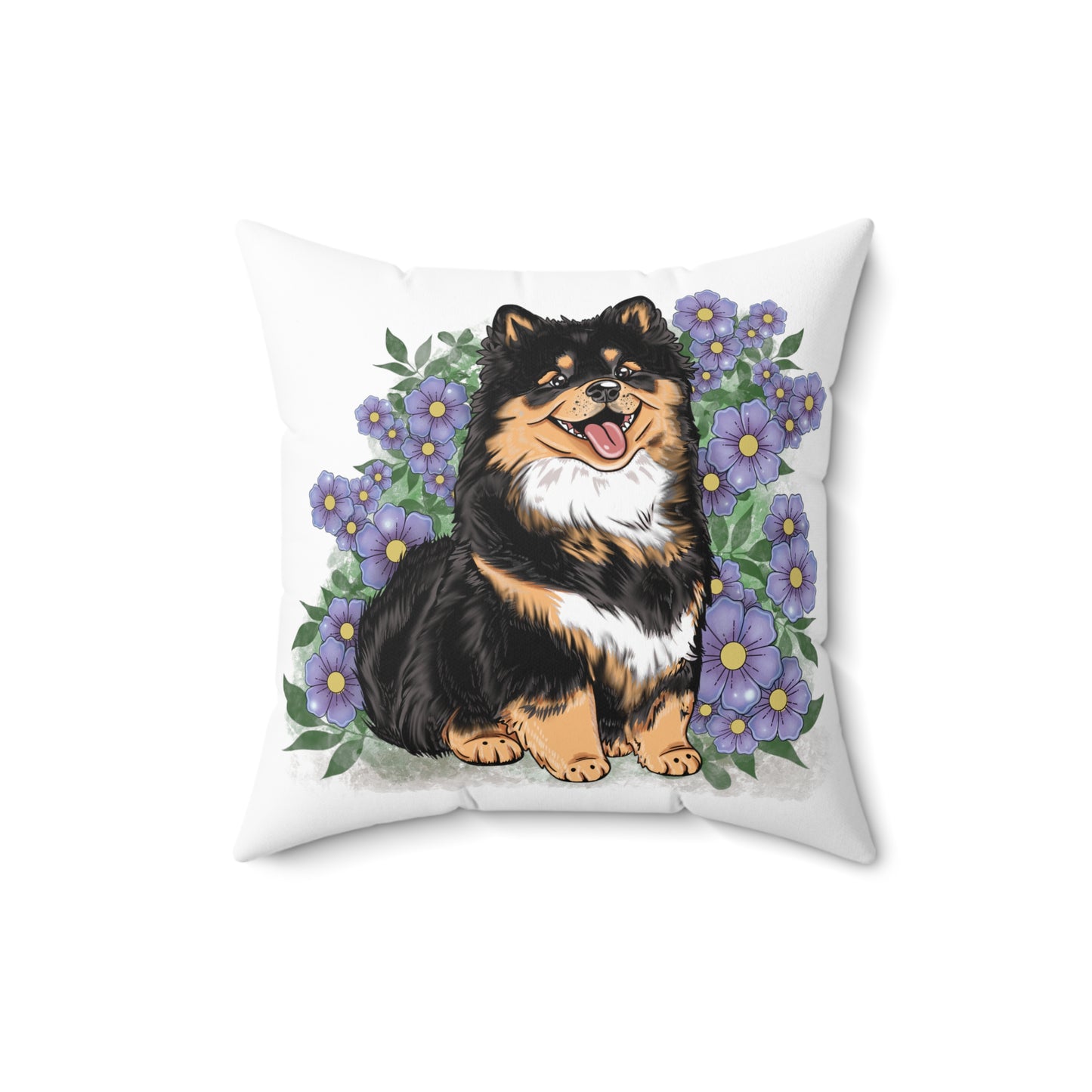 Finnish Lapphund - Spring #9 - Pillow