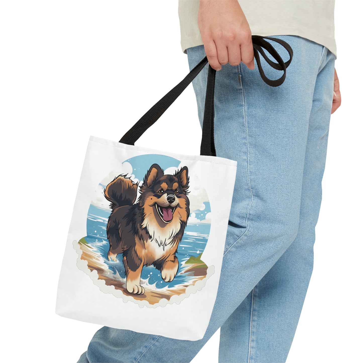 Finnish Lapphund - Beach Party #2 - Tote Bag