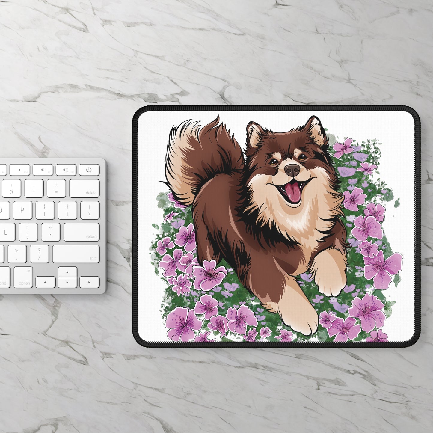 Finnish Lapphund - Spring #10 - Mouse Pad