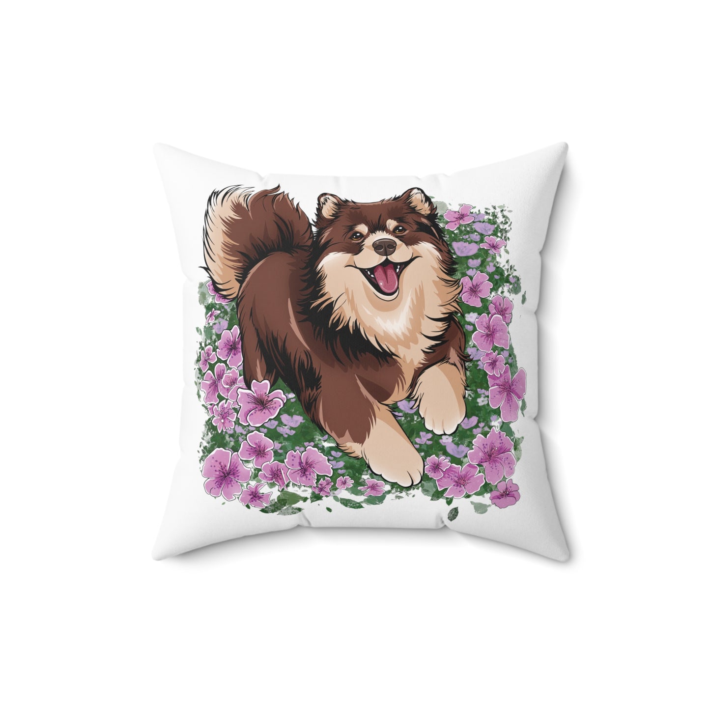 Finnish Lapphund - Spring #10 - Pillow