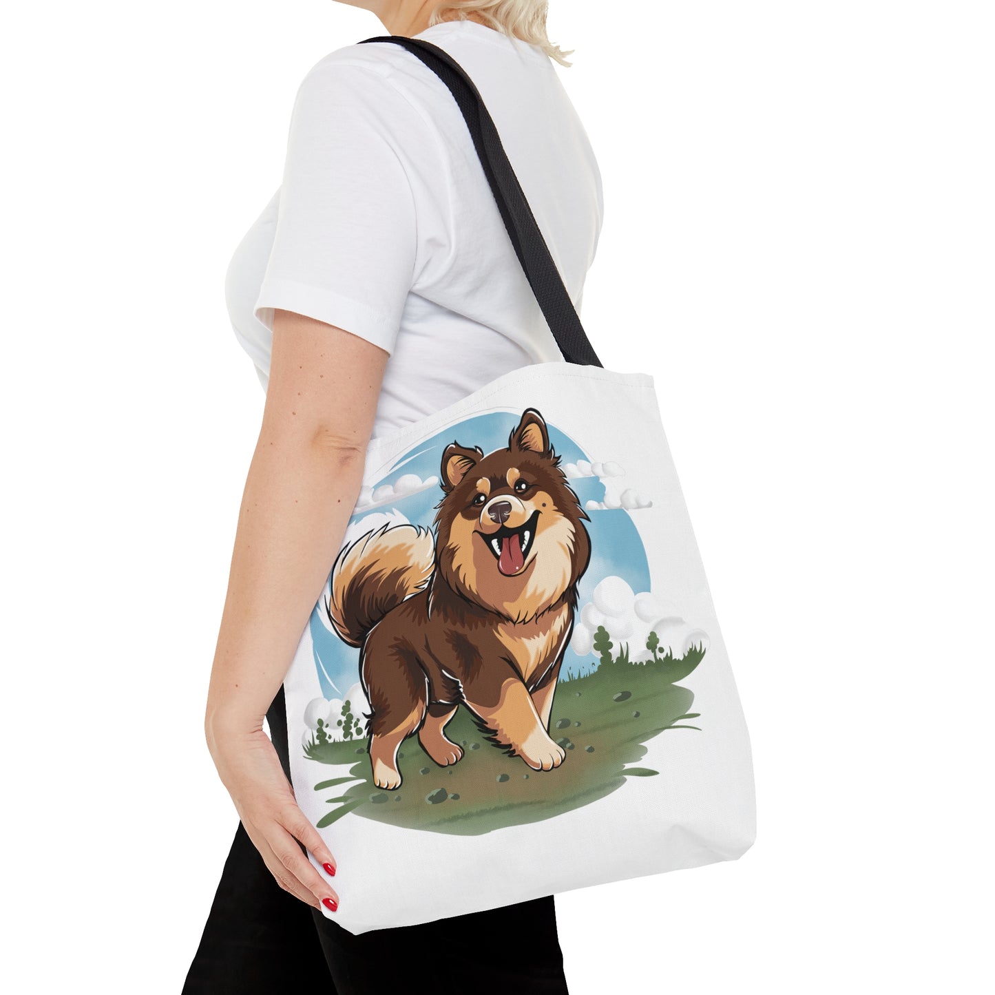 Finnish Lapphund - Field #2 - Tote Bag