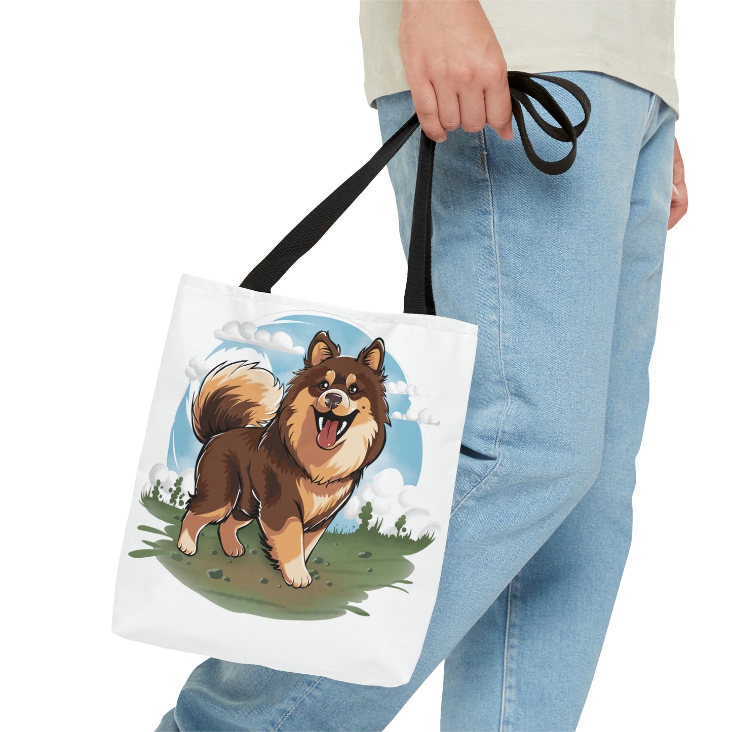 Finnish Lapphund - Field #2 - Tote Bag