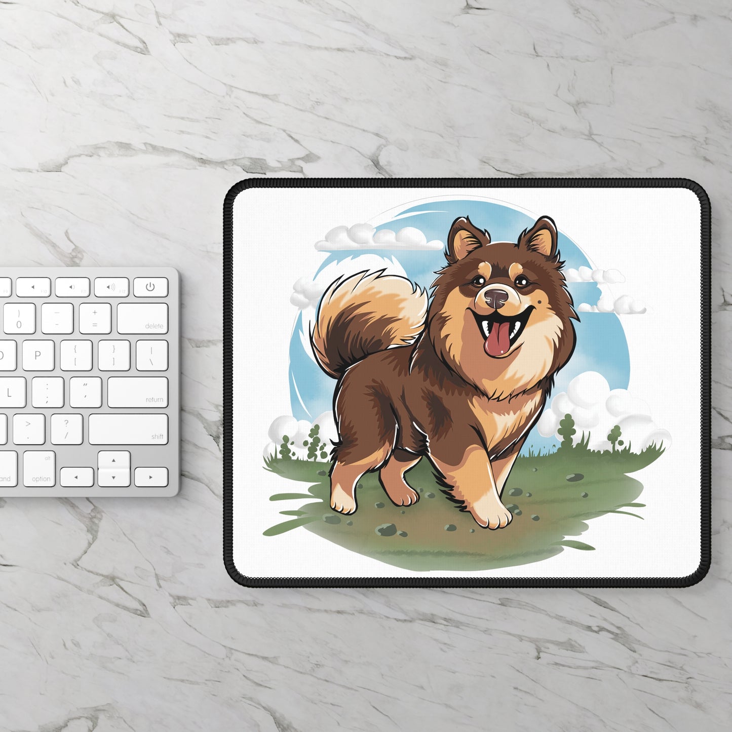 Finnish Lapphund - Field #2 - Mouse Pad