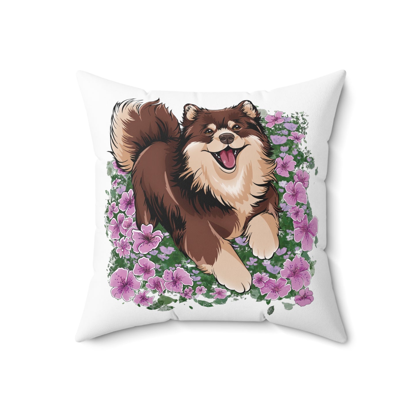 Finnish Lapphund - Spring #10 - Pillow