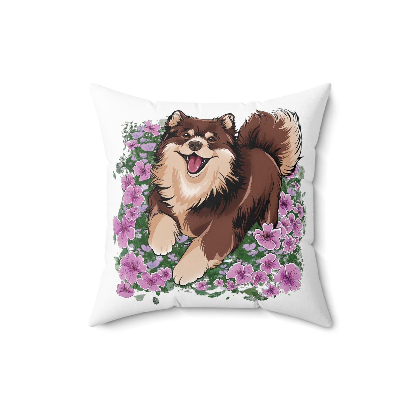 Finnish Lapphund - Spring #10 - Pillow