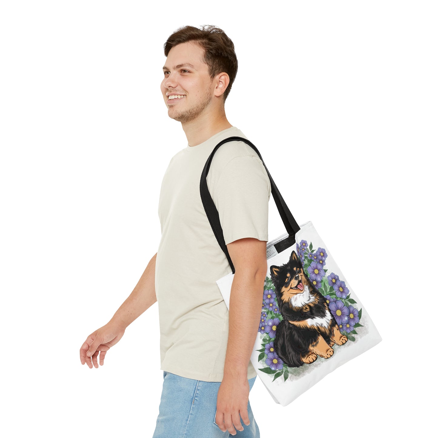 Finnish Lapphund - Spring #9 - Tote Bag