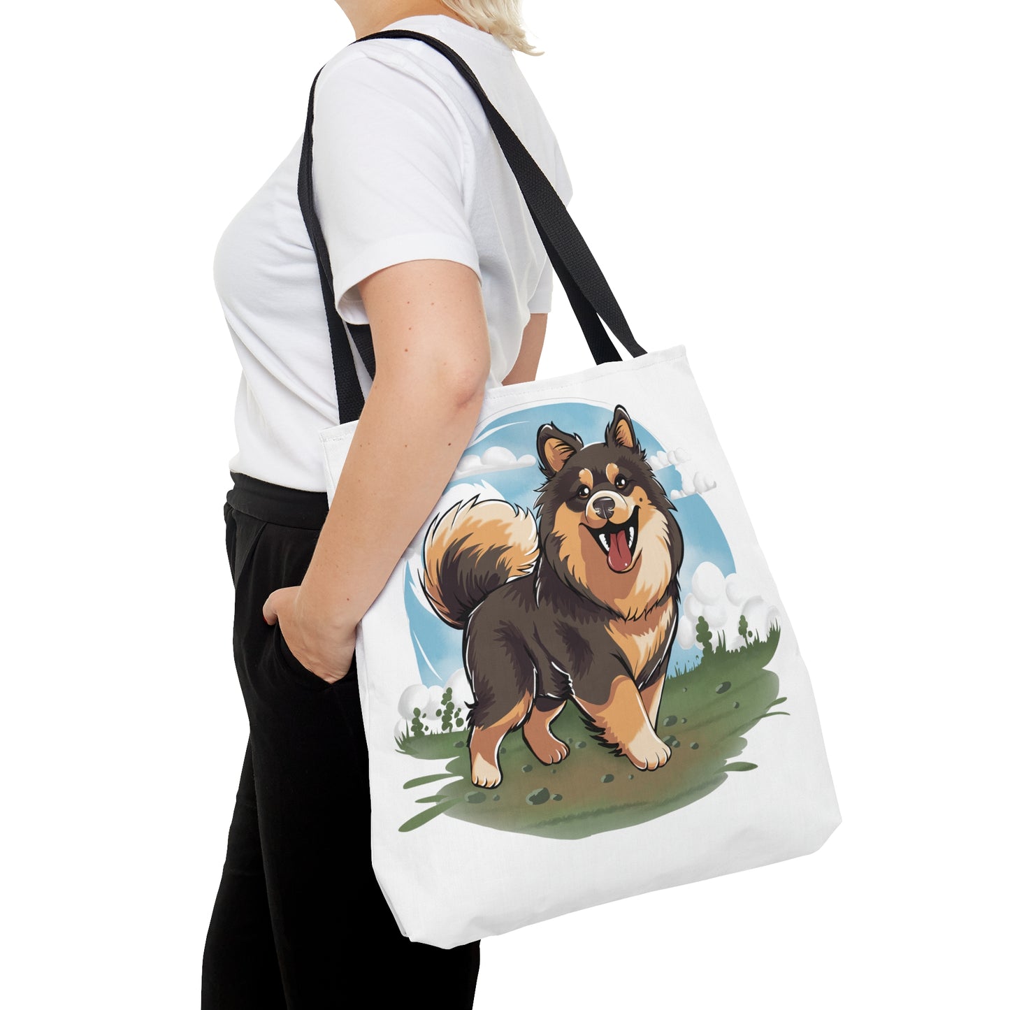 Finnish Lapphund - Field #3 - Tote Bag