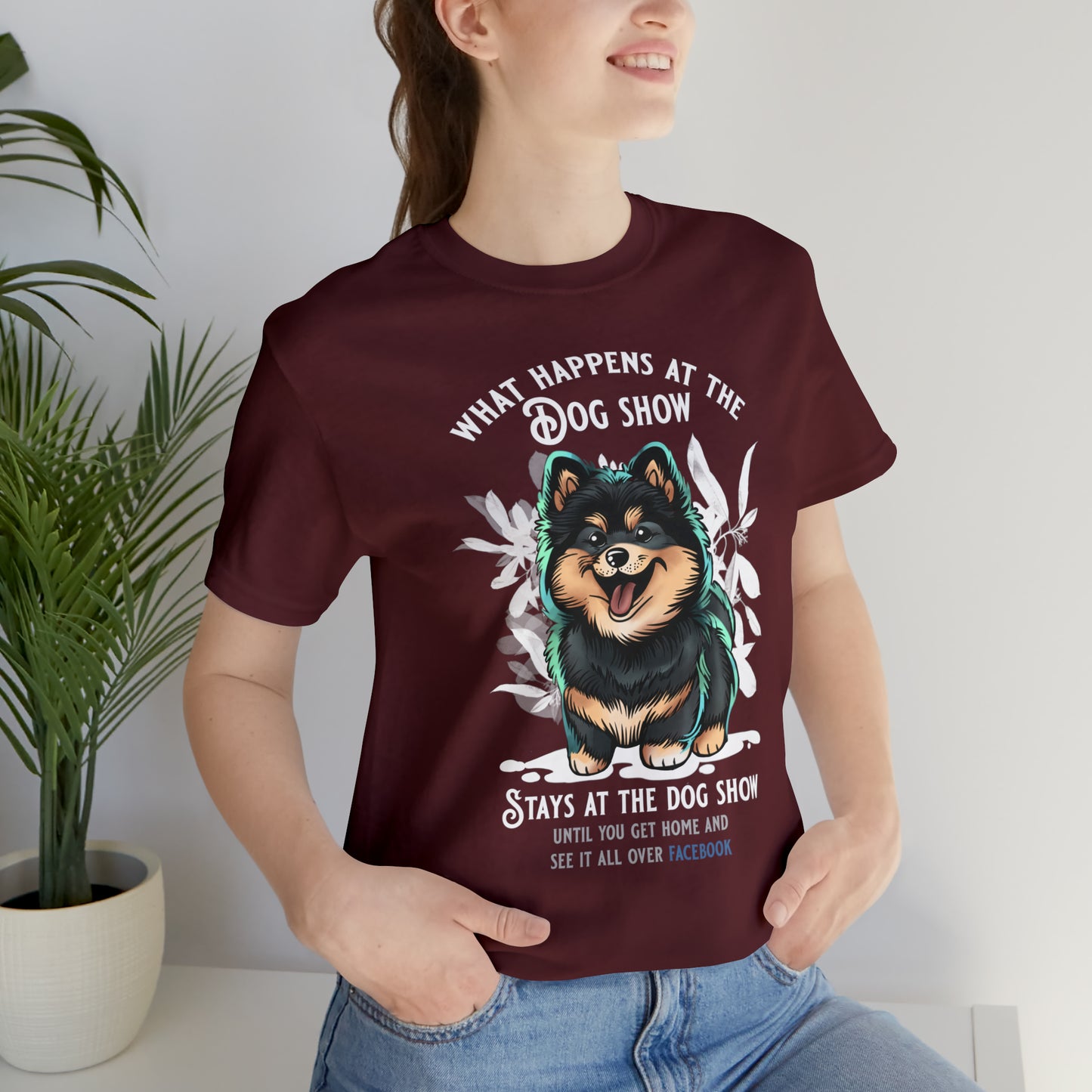 Finnish Lapphund - Stays at the Dog Show - T-Shirt