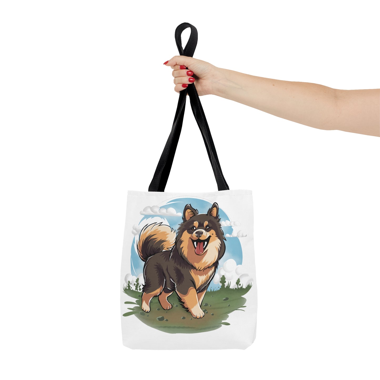 Finnish Lapphund - Field #3 - Tote Bag