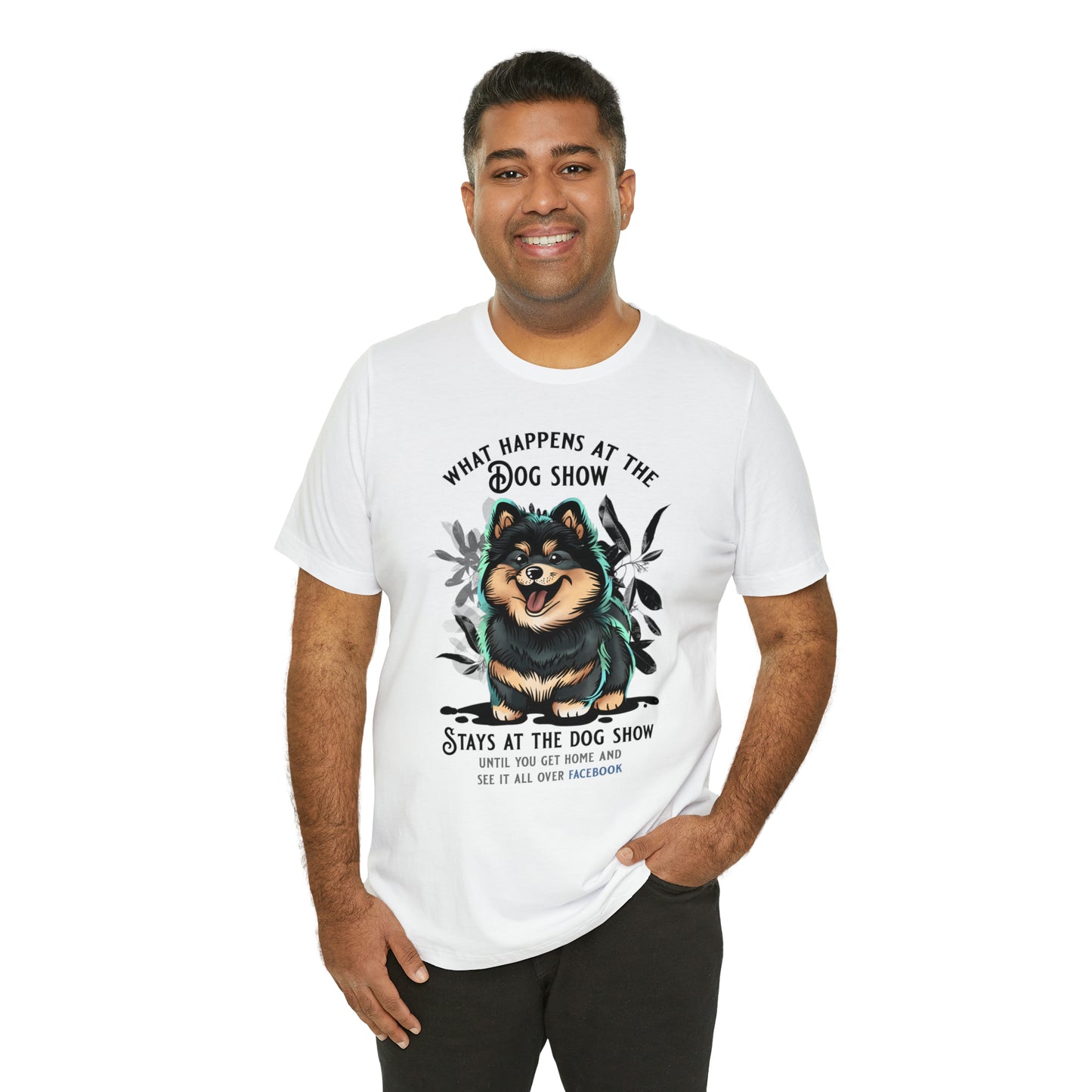 Finnish Lapphund - Stays at the Dog Show - T-Shirt