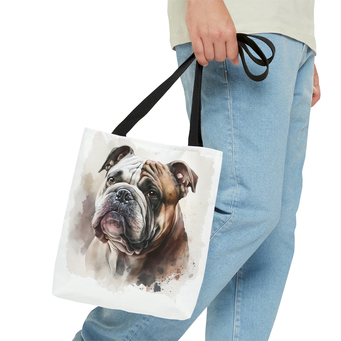 English Bulldog (Portrait) Tote Bag