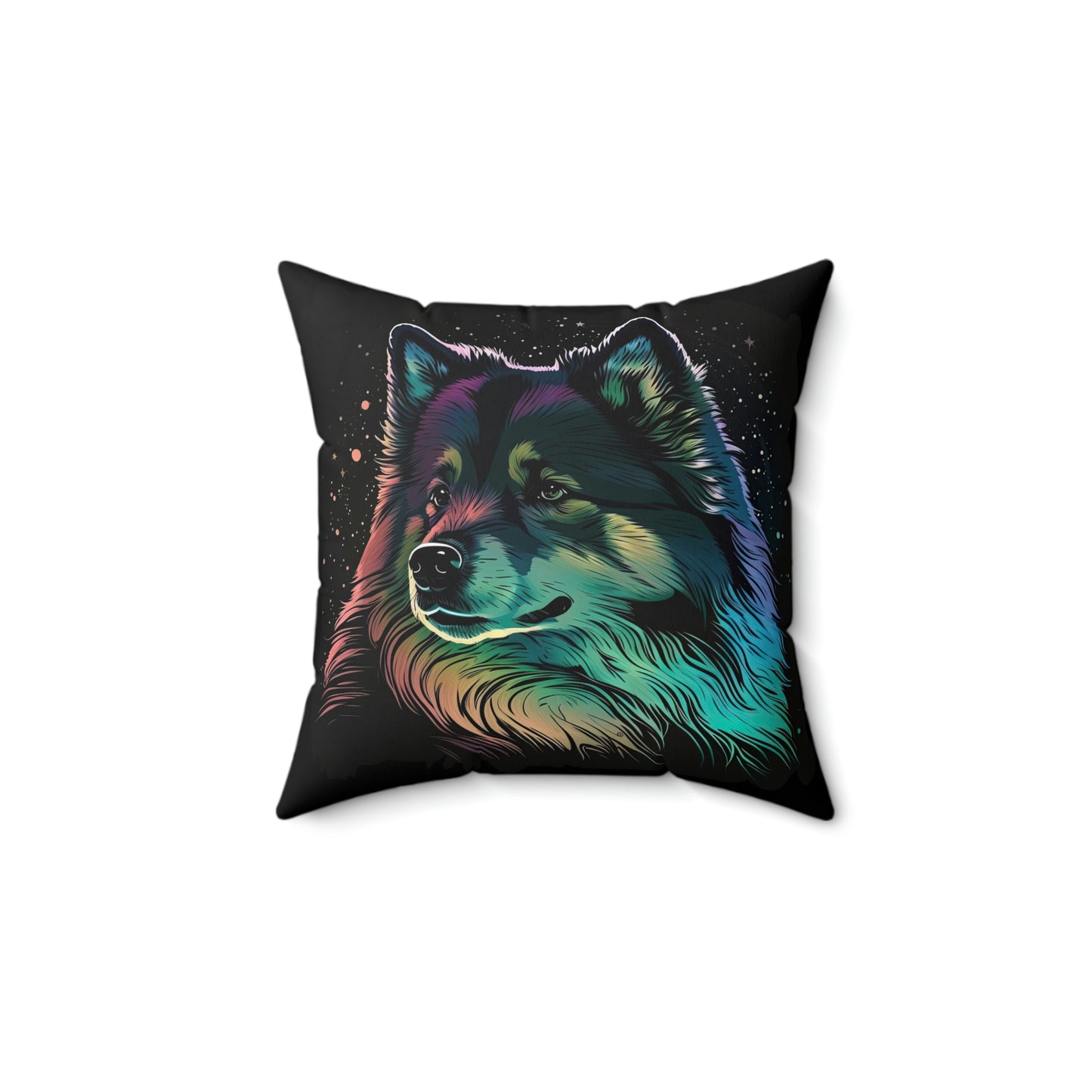 Finnish Lapphund - Stars #1 - Pillow