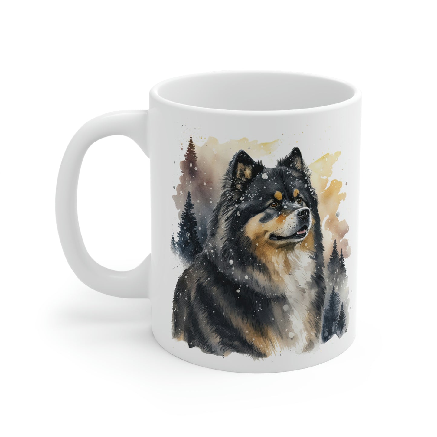 Finnish Lapphund - Snowy #3 - Mug