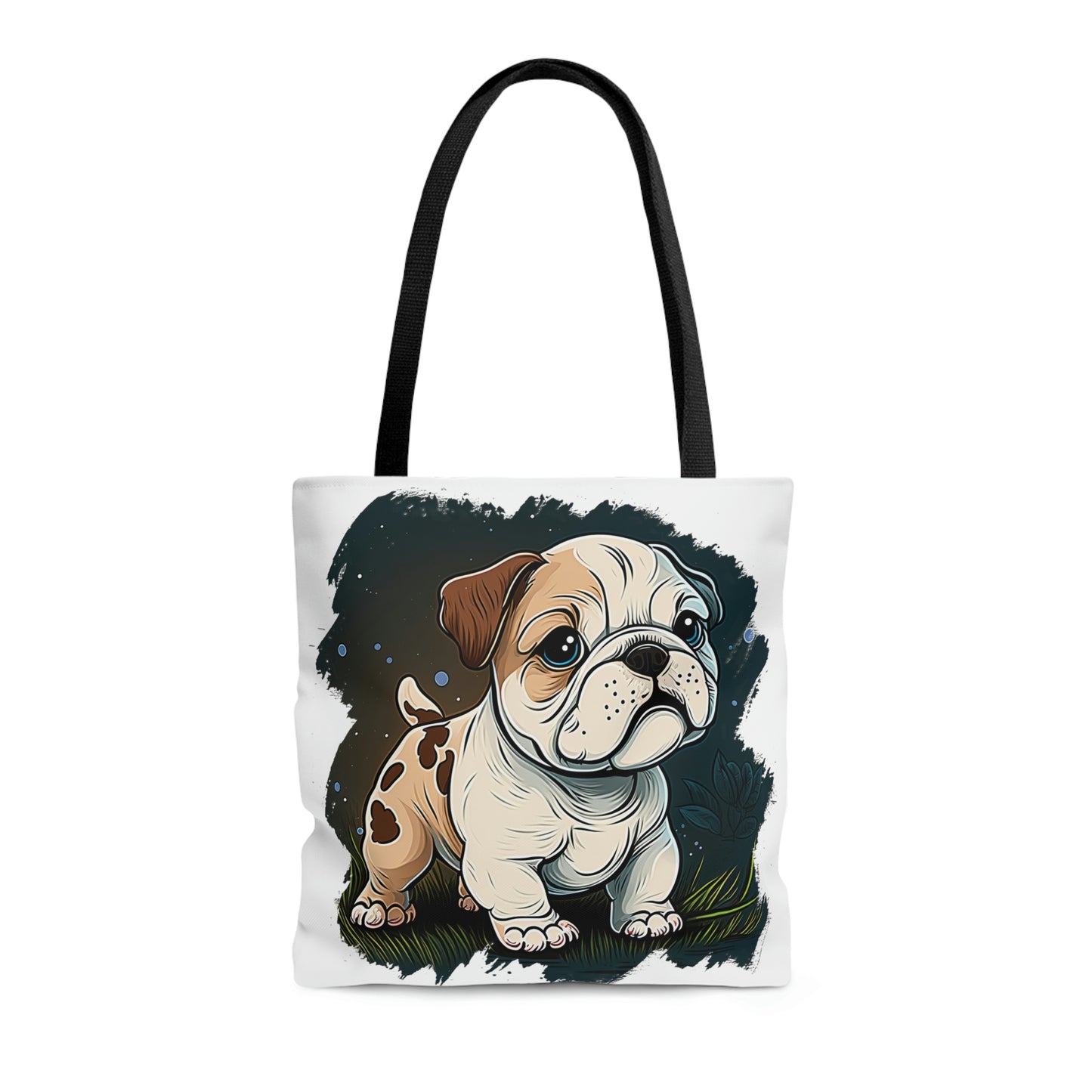 English Bulldog (Cartoon) Tote Bag