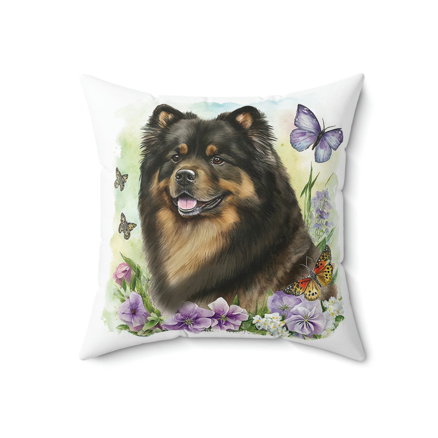 Finnish Lapphund - Spring #5 - Pillow