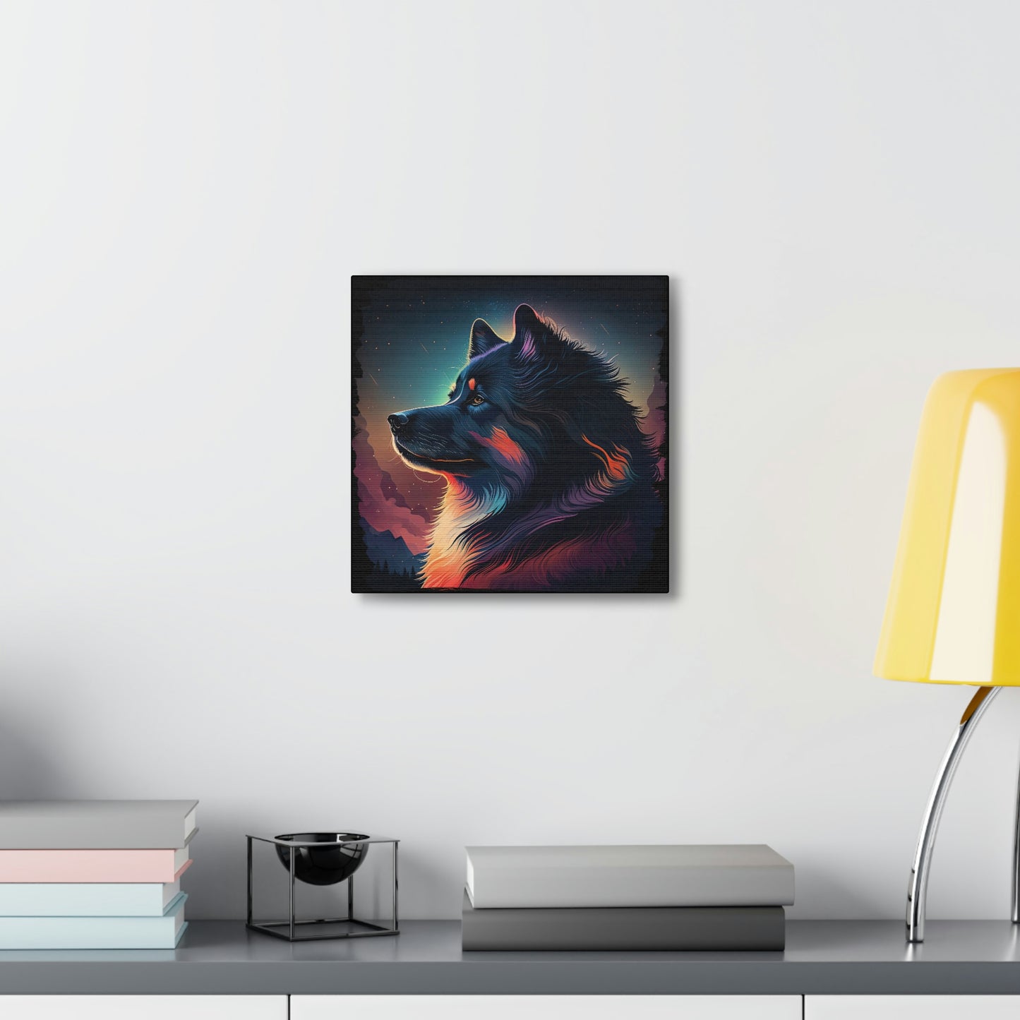 Finnish Lapphund - Stars #4 - Canvas