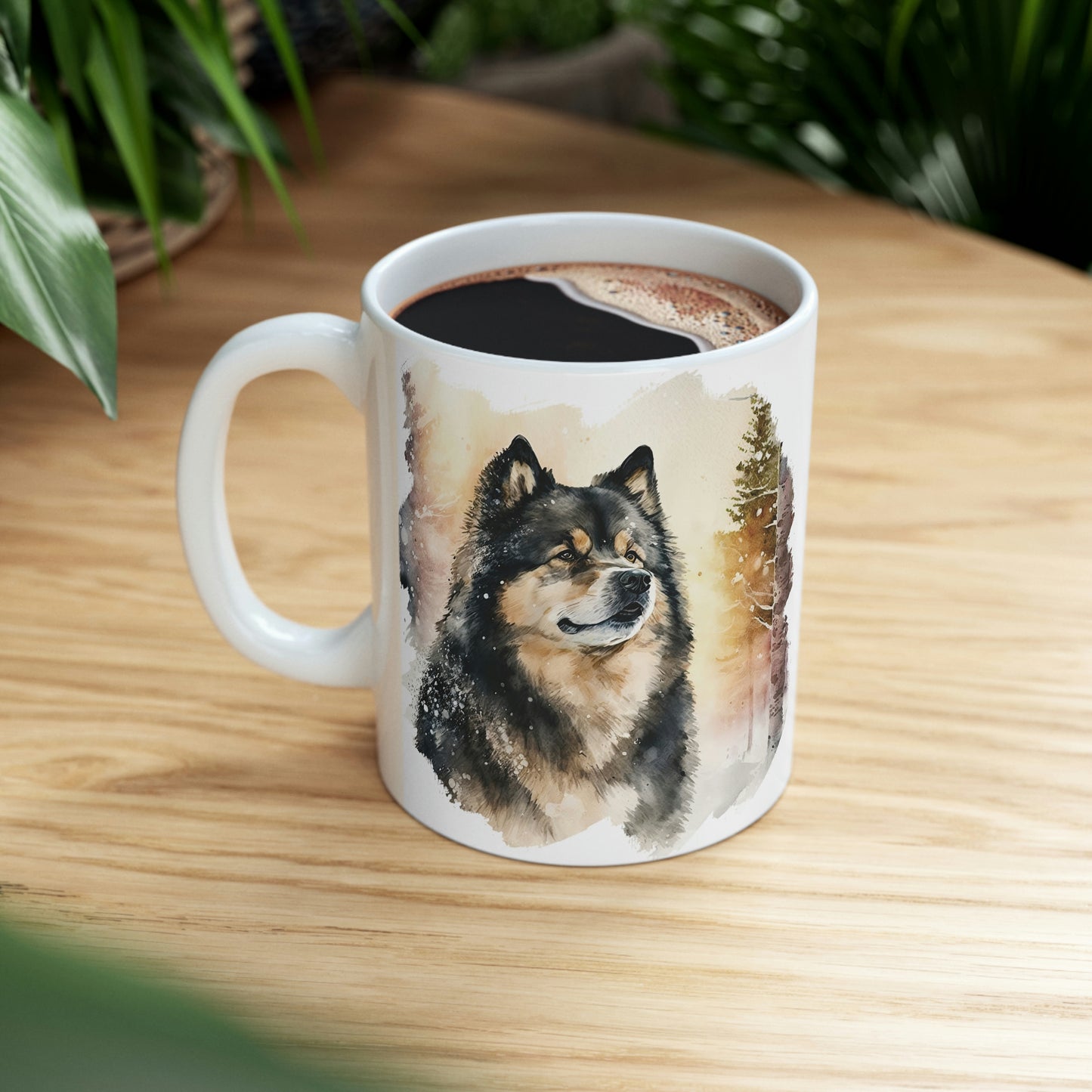 Finnish Lapphund - Snowy #4 - Mug