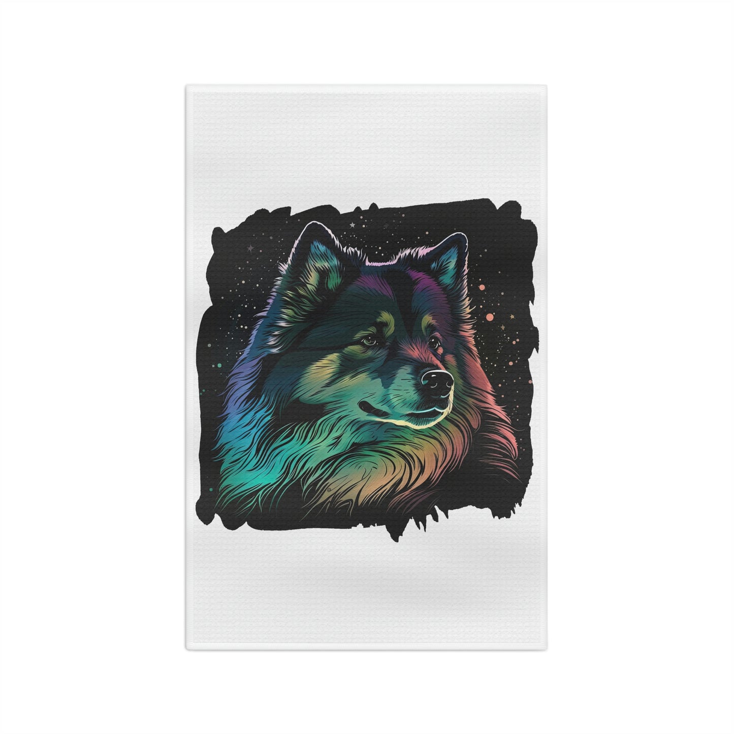 Finnish Lapphund - Stars #1 - Kitchen Towel