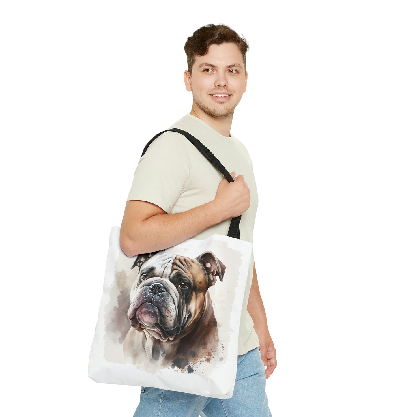 English Bulldog (Portrait) Tote Bag